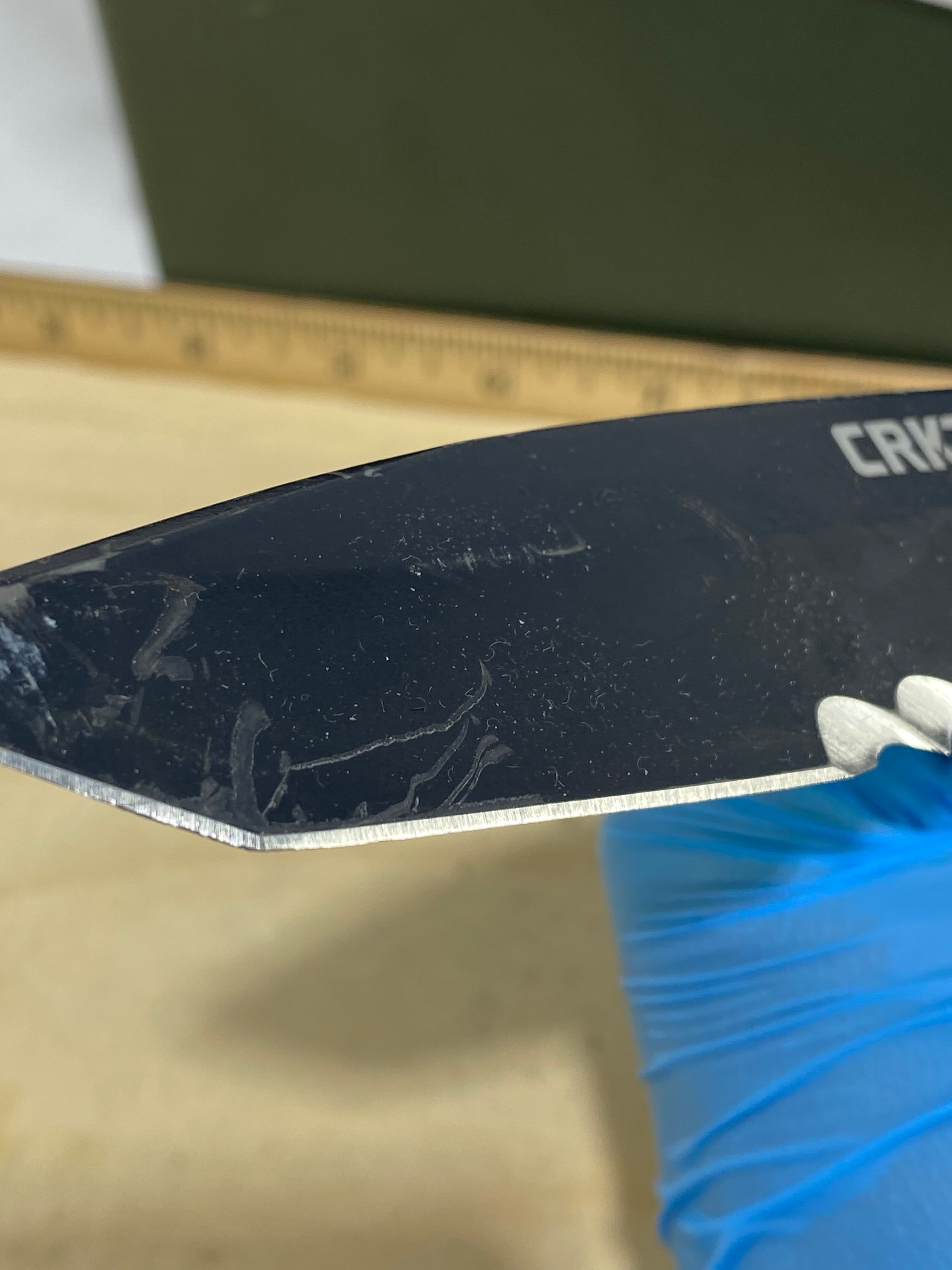 CRKT M16-14SFG #104. Light usage. Resharpened
