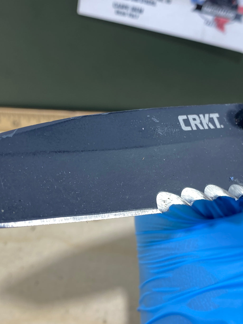 CRKT M16-14SFG #106. Light usage. Resharpened
