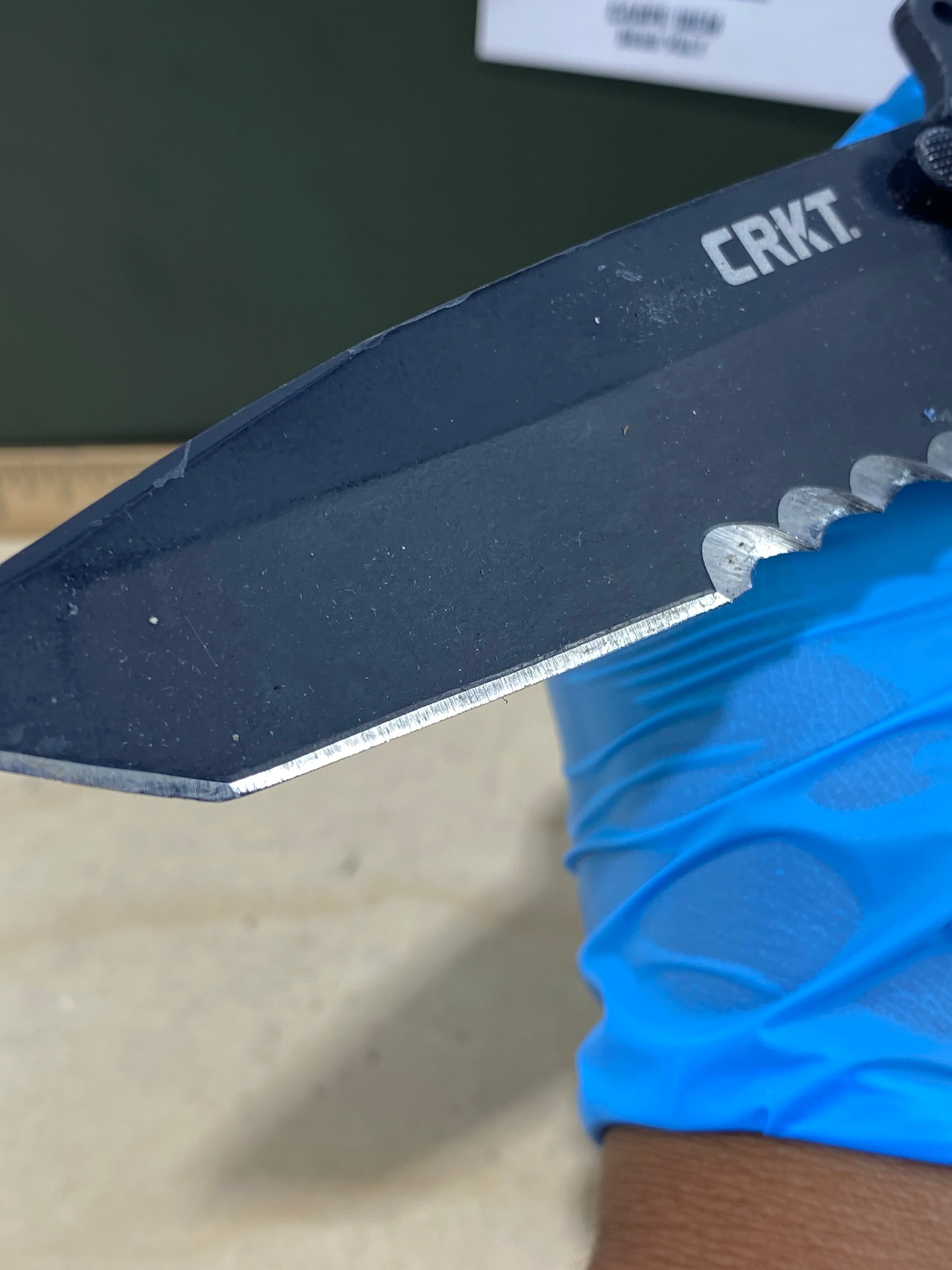 CRKT M16-14SFG #106. Light usage. Resharpened