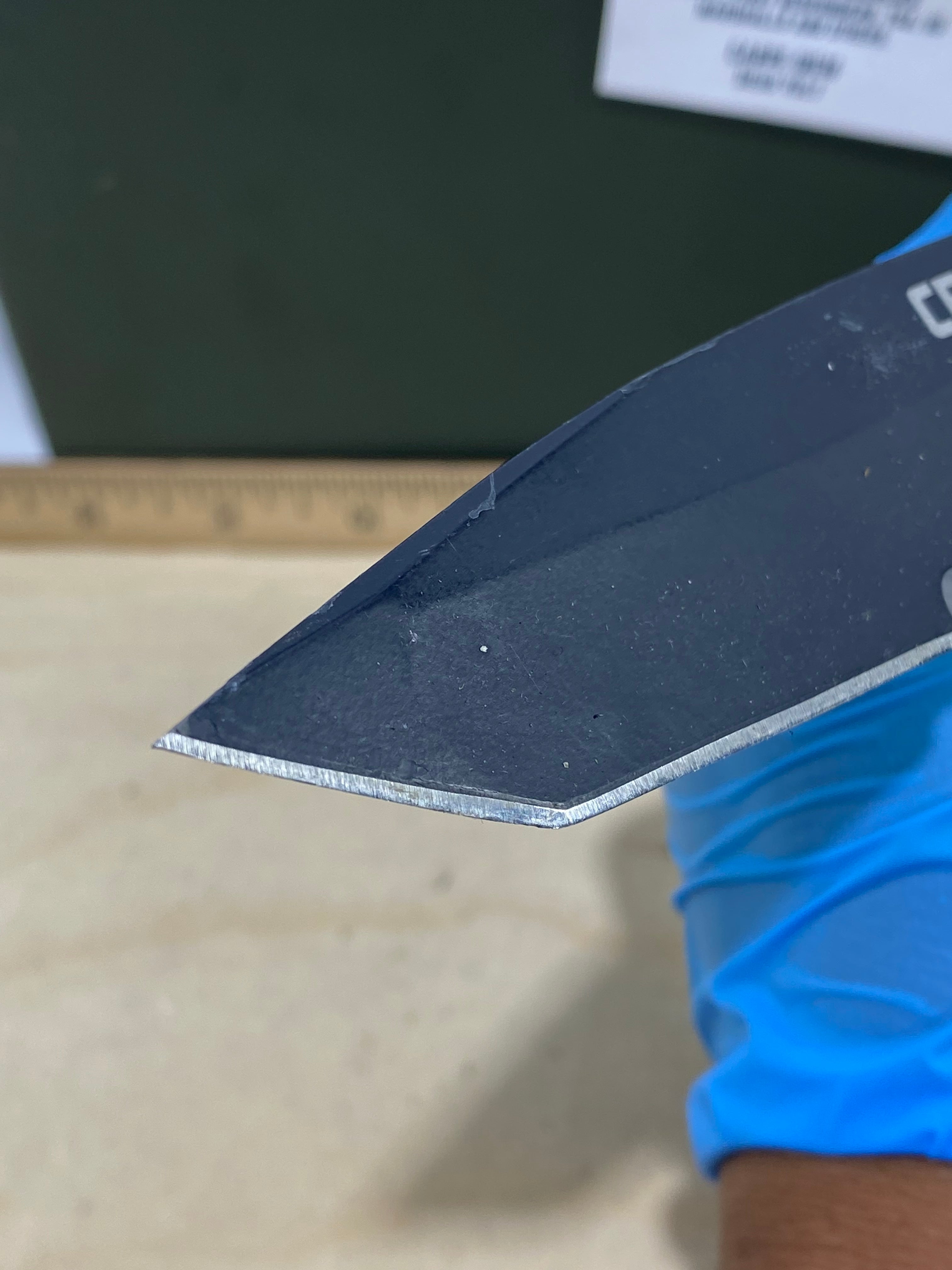 CRKT M16-14SFG #106. Light usage. Resharpened