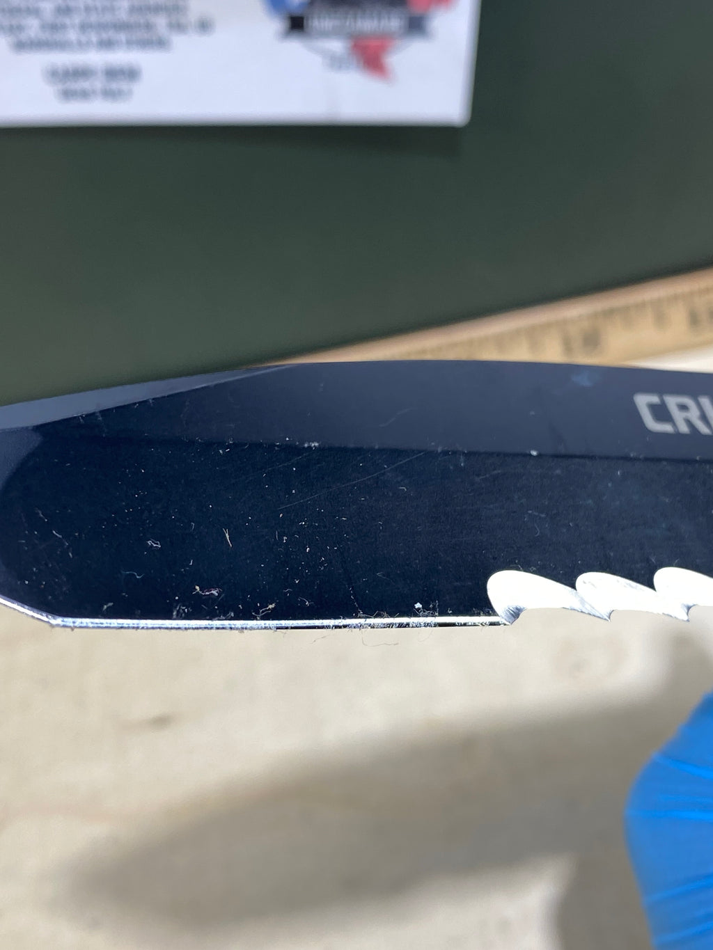 CRKT M16-14SFG #107. Light usage