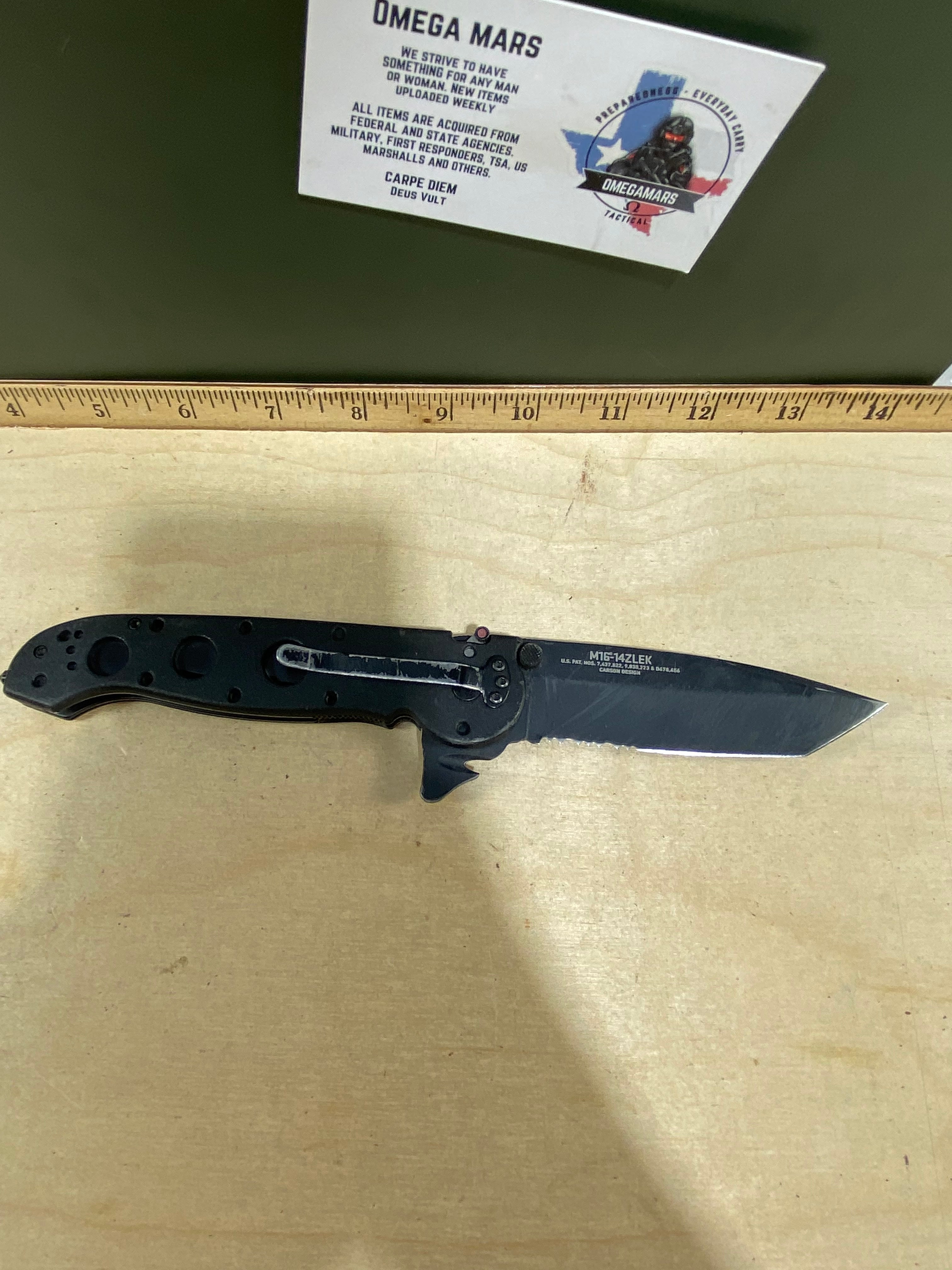 CRKT M16-14ZLEK #111. Light usage