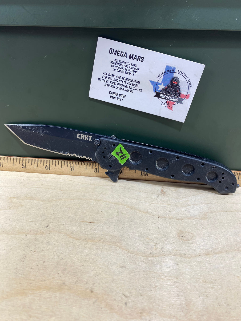 CRKT M16-14ZLEK #112. Light usage.