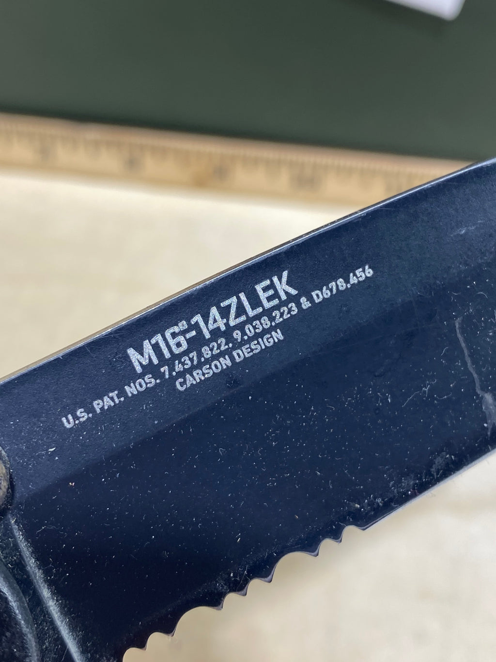 CRKT M16-14ZLEK #112. Light usage.