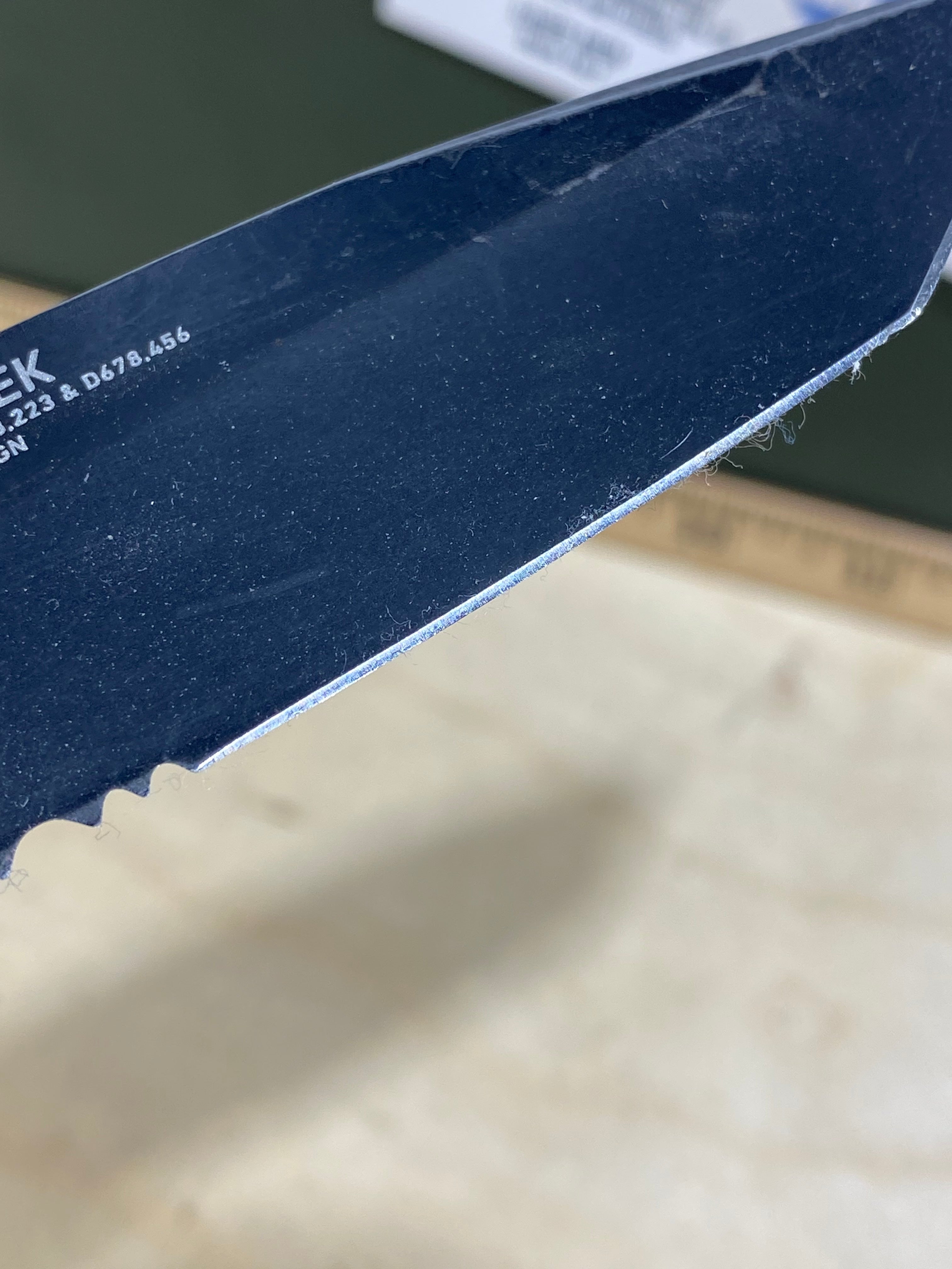 CRKT M16-14ZLEK #113. Light usage. Chips on blade