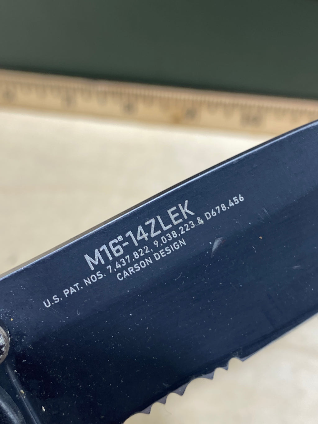 CRKT M16-14ZLEK #115. Light usage. Resharpened