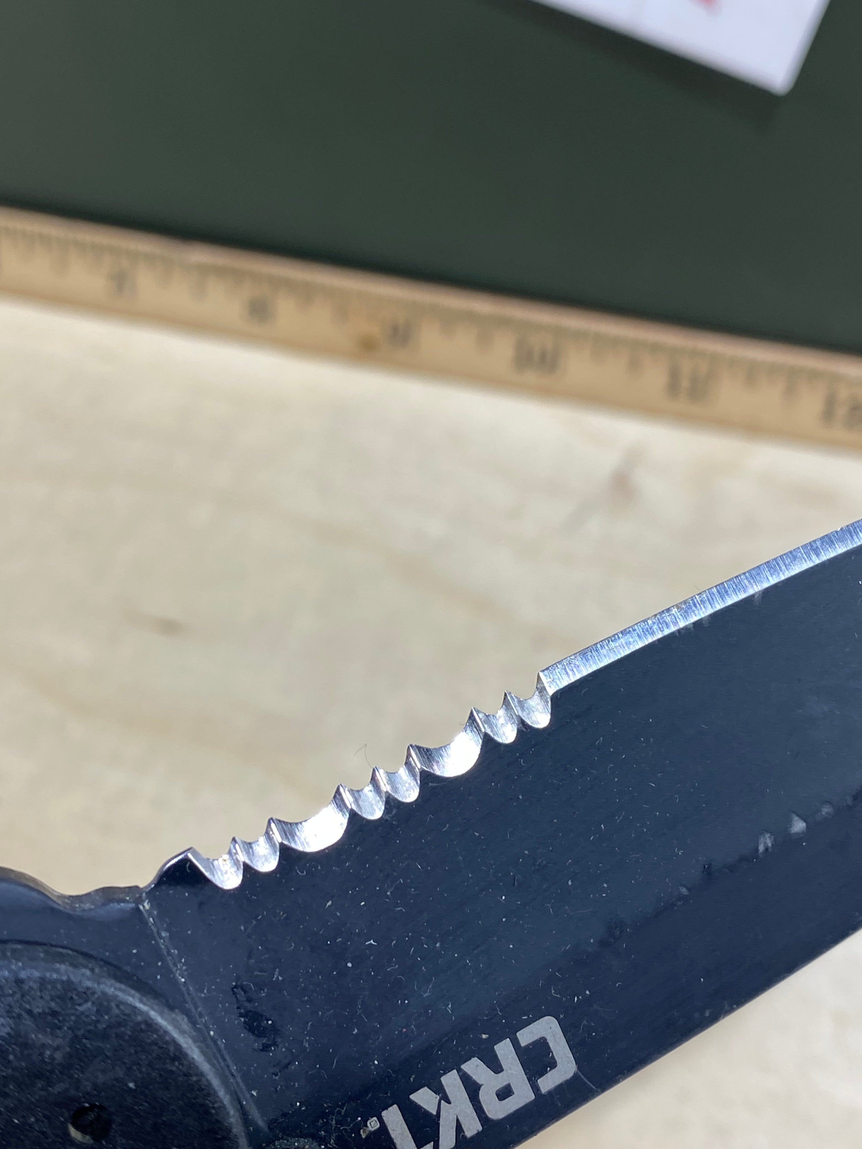CRKT M16-14ZLEK #115. Light usage. Resharpened