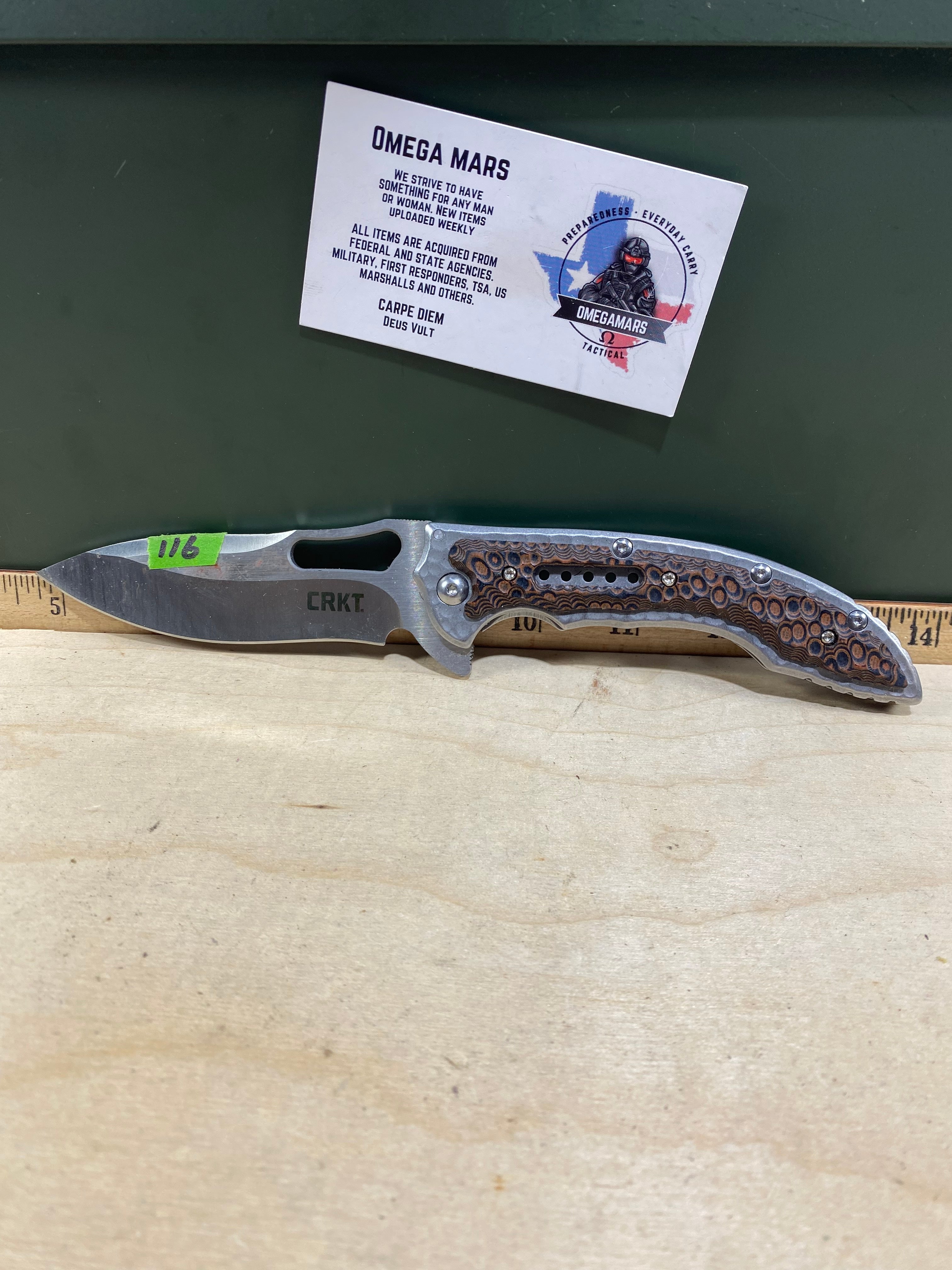 CRKT 5470 Fosil #116. Light usage