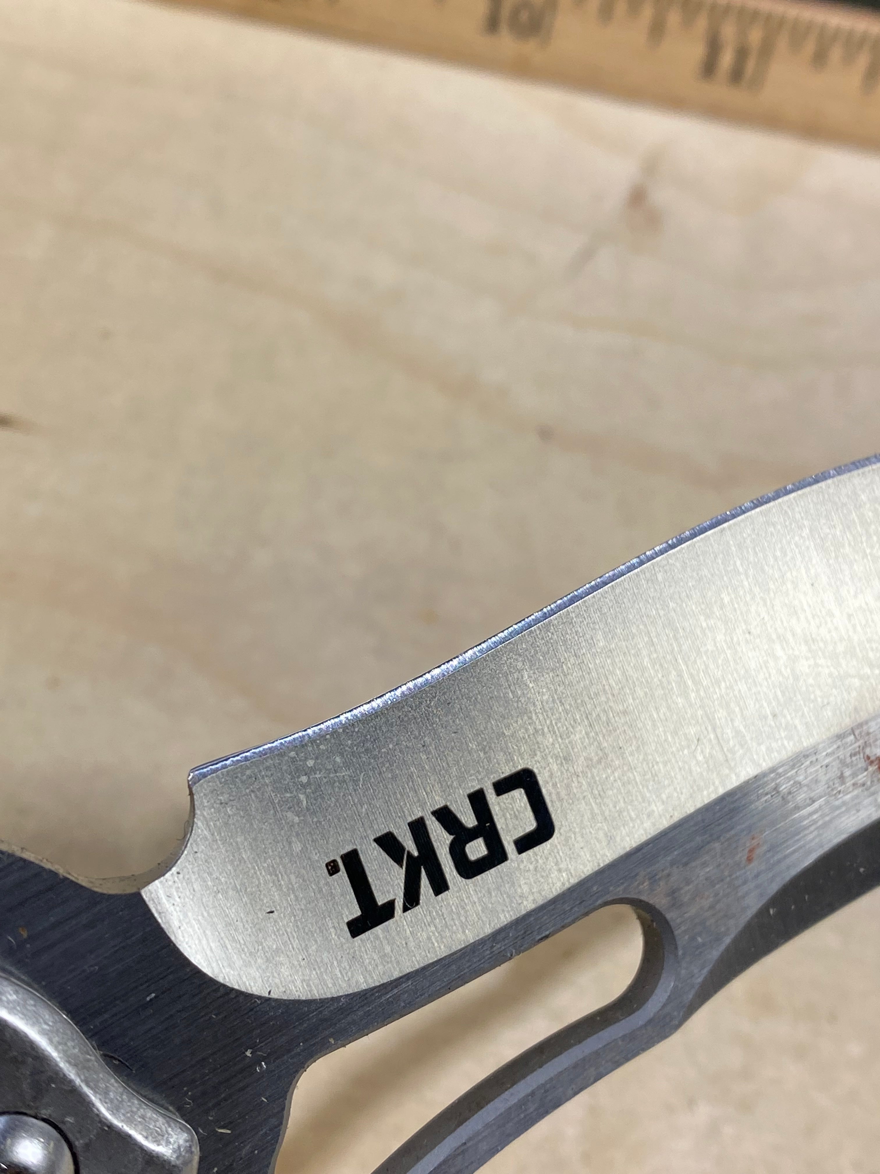 CRKT 5470 Fosil #116. Light usage