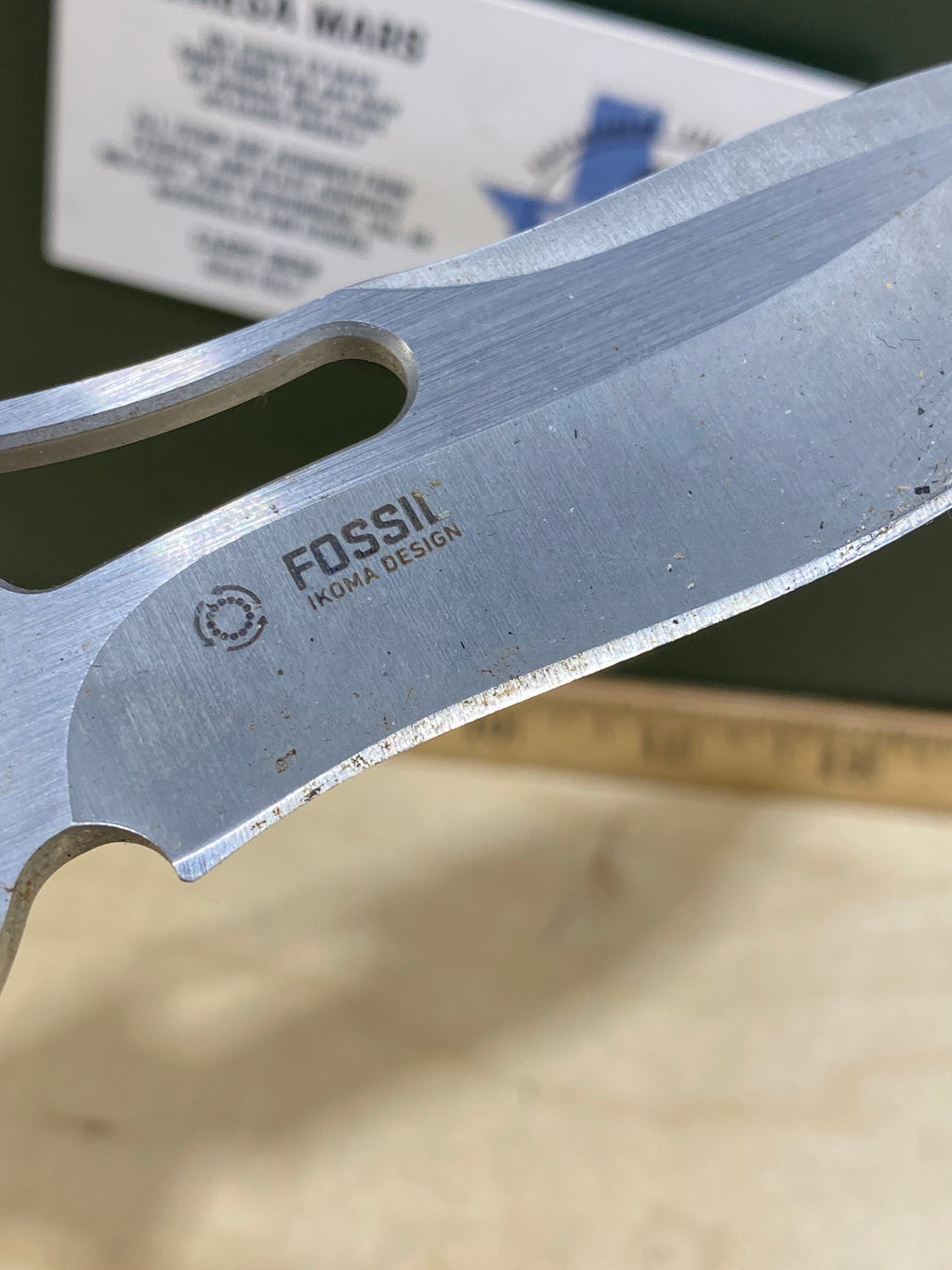 CRKT 5470 Fosil #117. Light usage.
