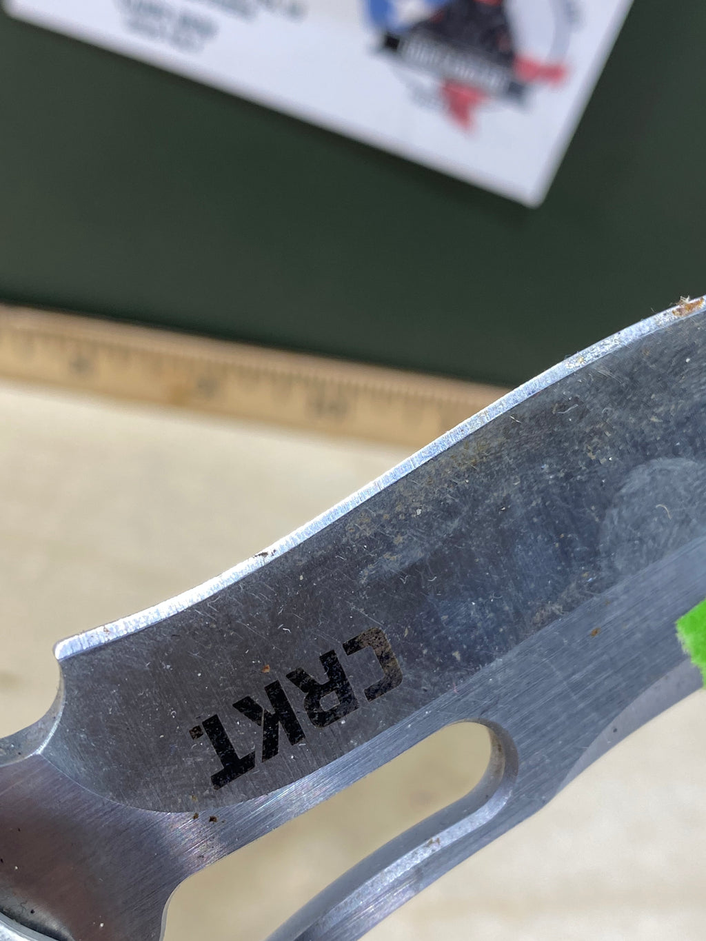 CRKT 5470 Fosil #117. Light usage.