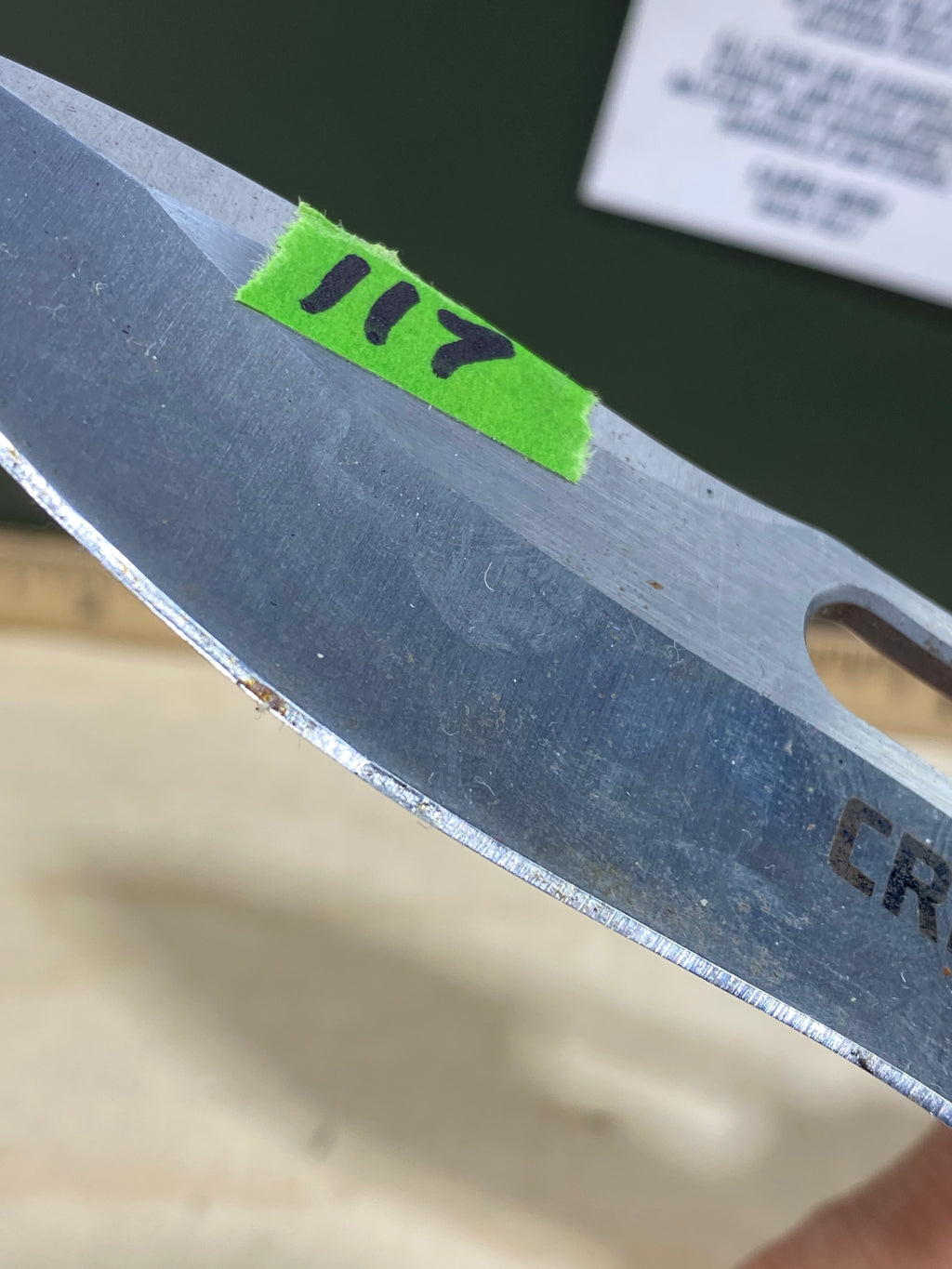 CRKT 5470 Fosil #117. Light usage.