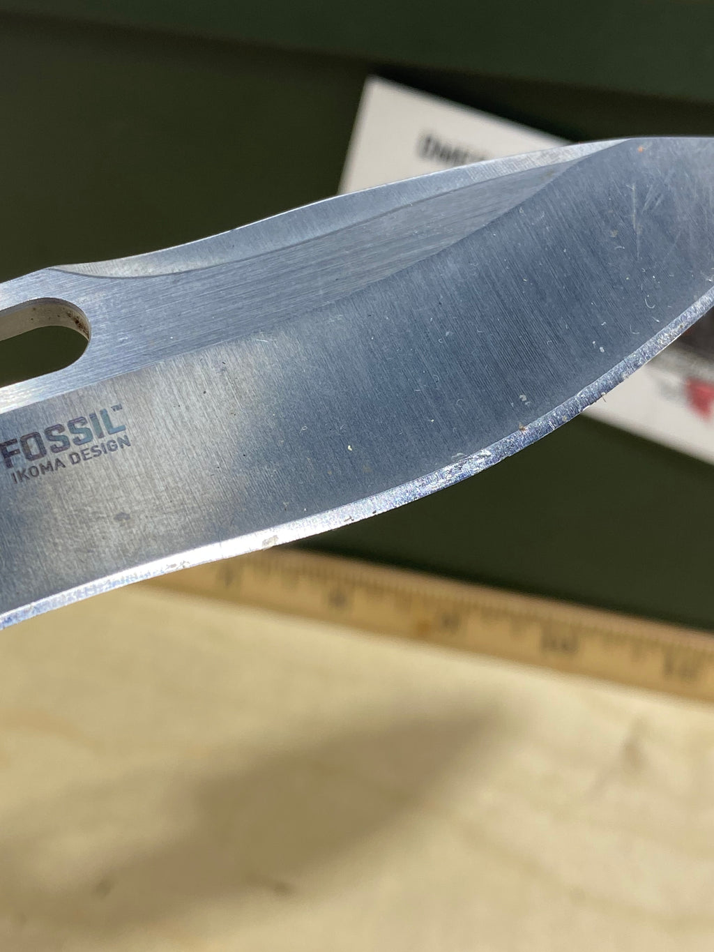 CRKT 5470 Fosil #118. Light usage.