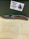 CRKT 5470 Fosil #119. Light usage. Missing pocket clip