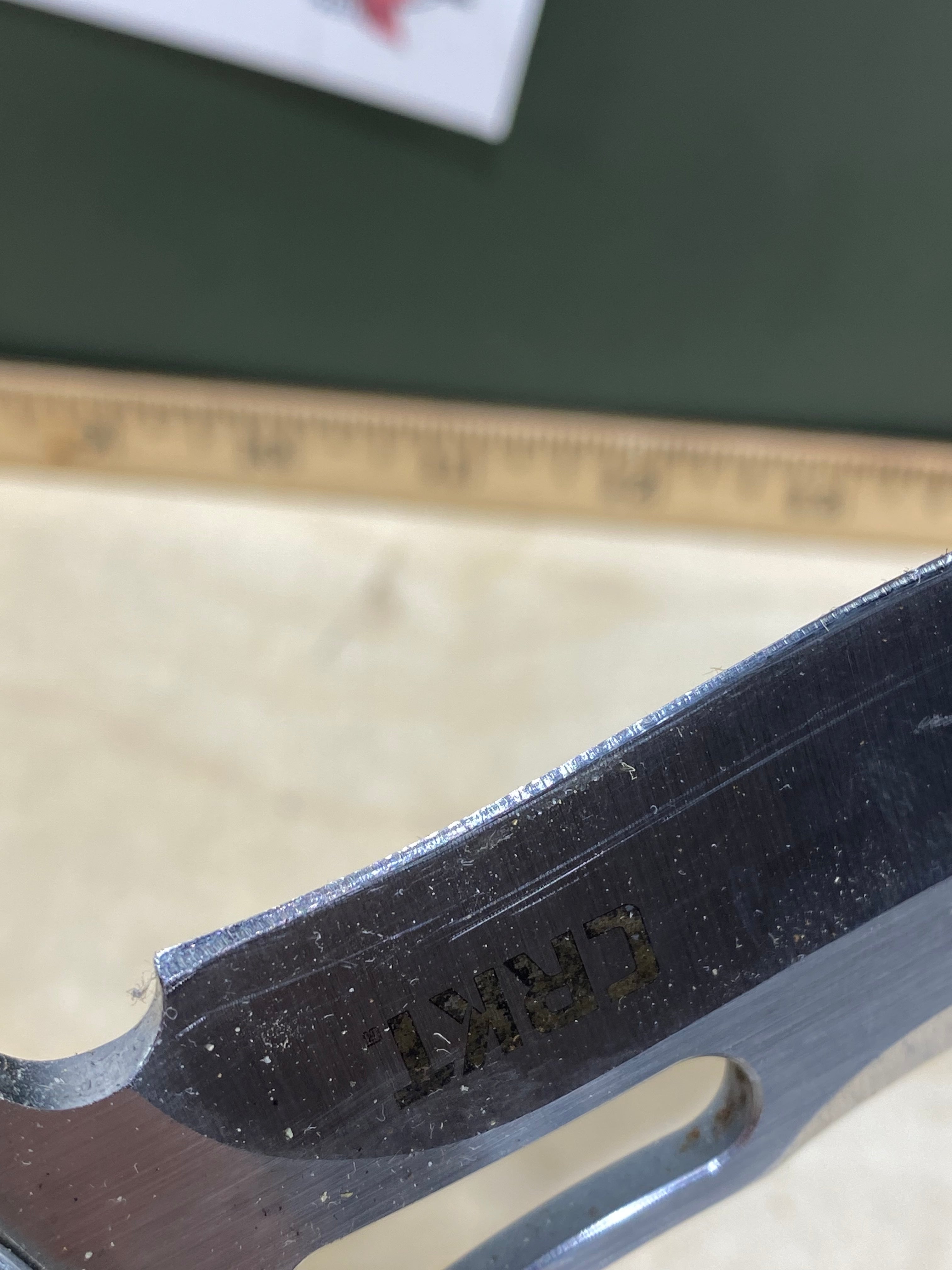 CRKT 5470 Fosil #119. Light usage. Missing pocket clip