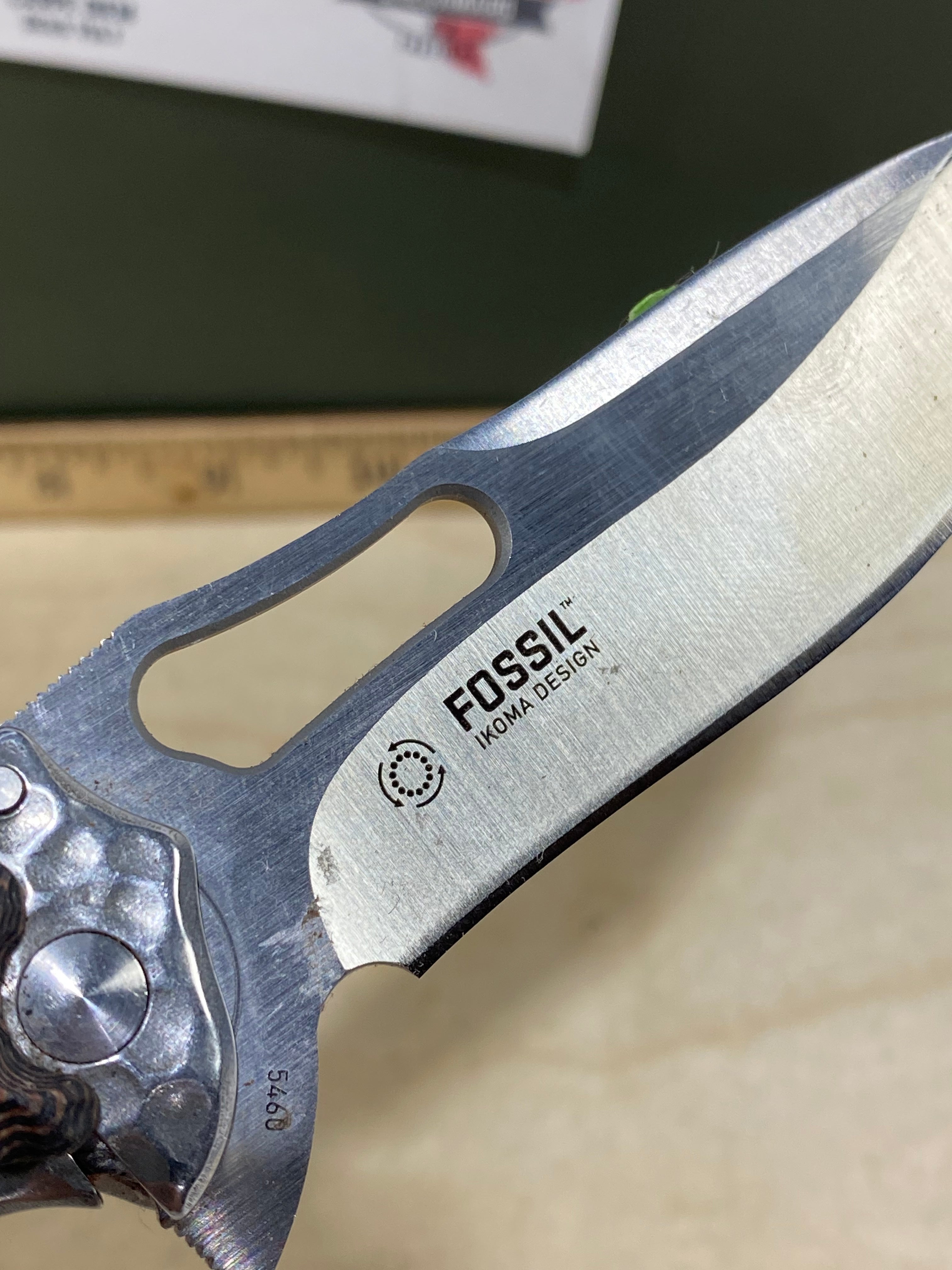 CRKT 5460 Fosil #120. Light usage