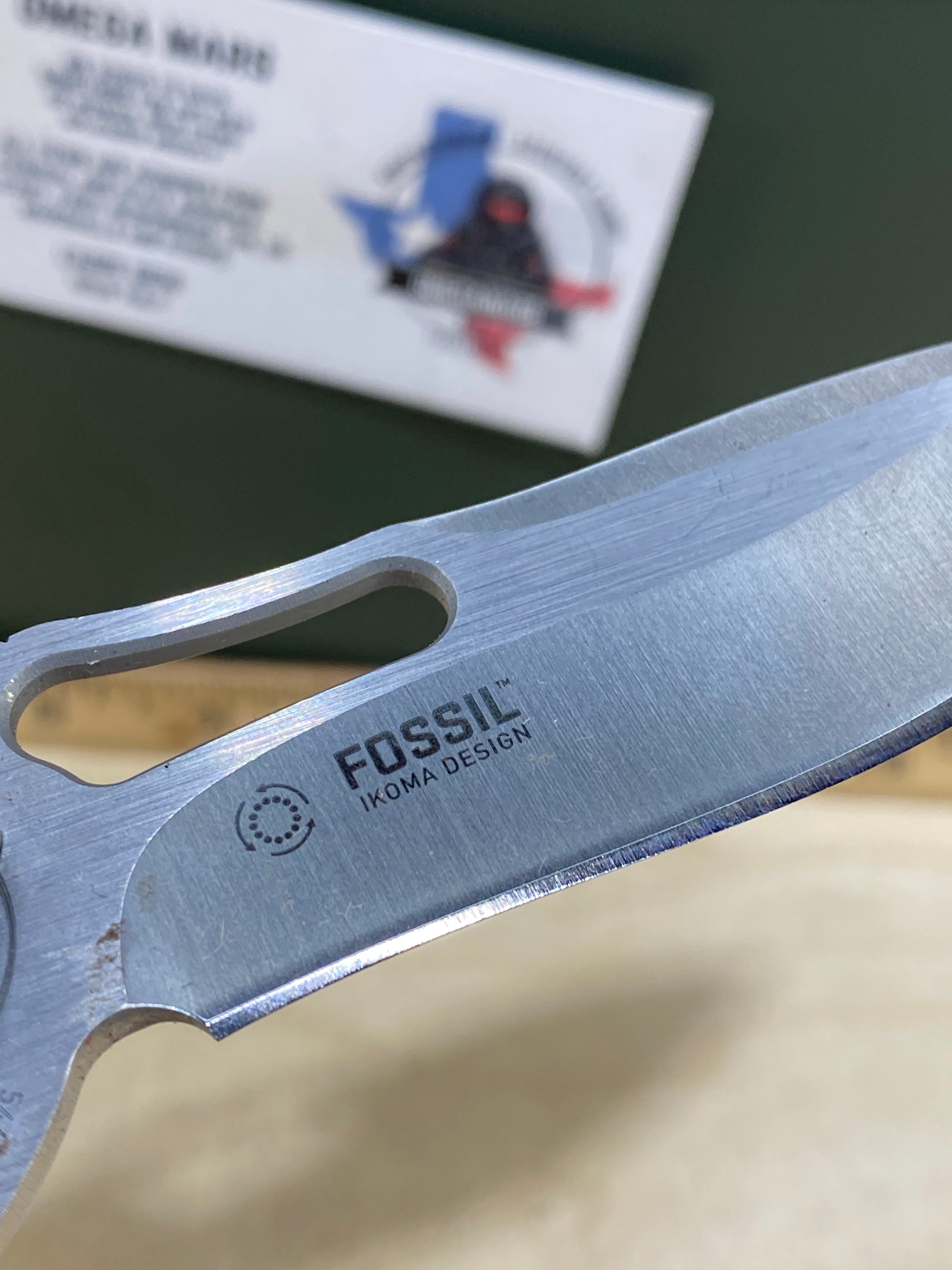 CRKT 5460 Fosil #120. Light usage