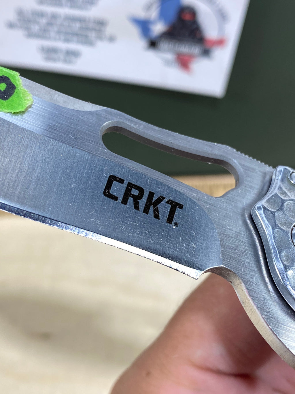 CRKT 5460 Fosil #120. Light usage