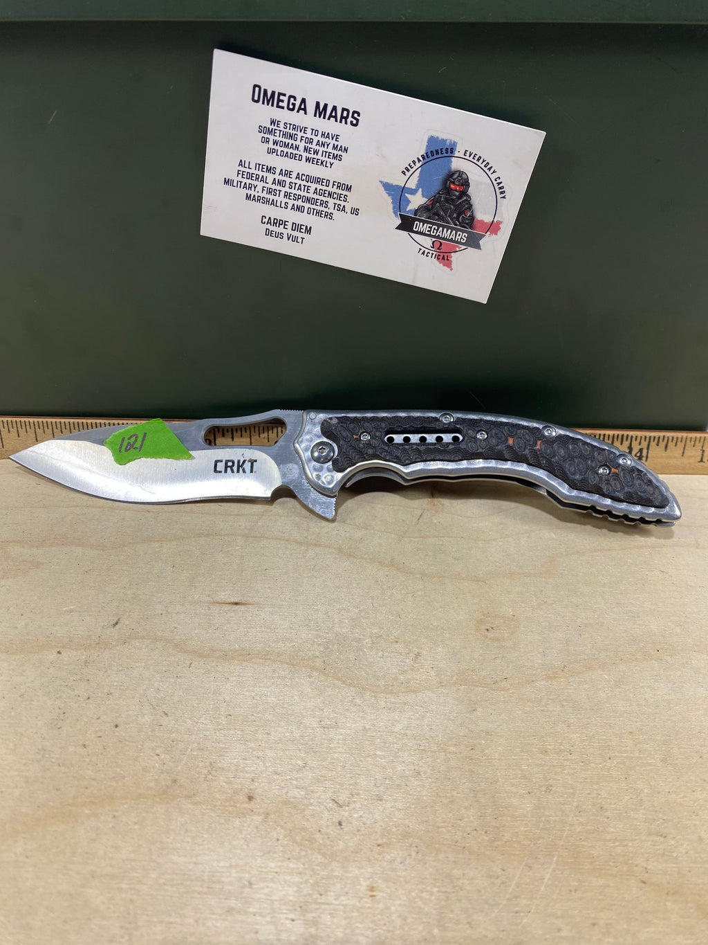 CRKT 5470 Fosil #121. Light usage