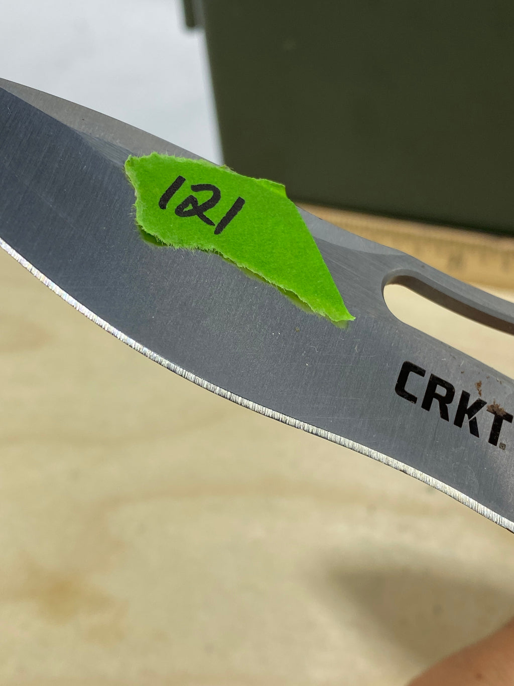 CRKT 5470 Fosil #121. Light usage