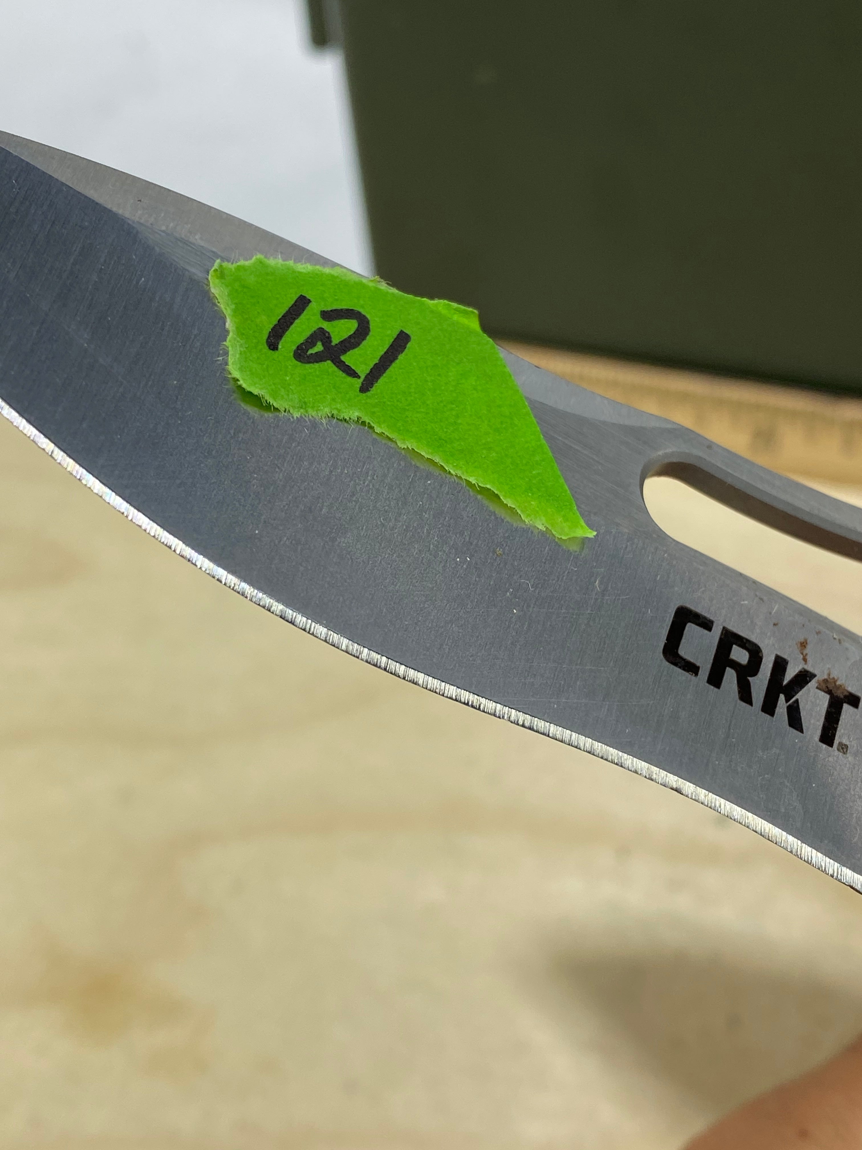 CRKT 5470 Fosil #121. Light usage