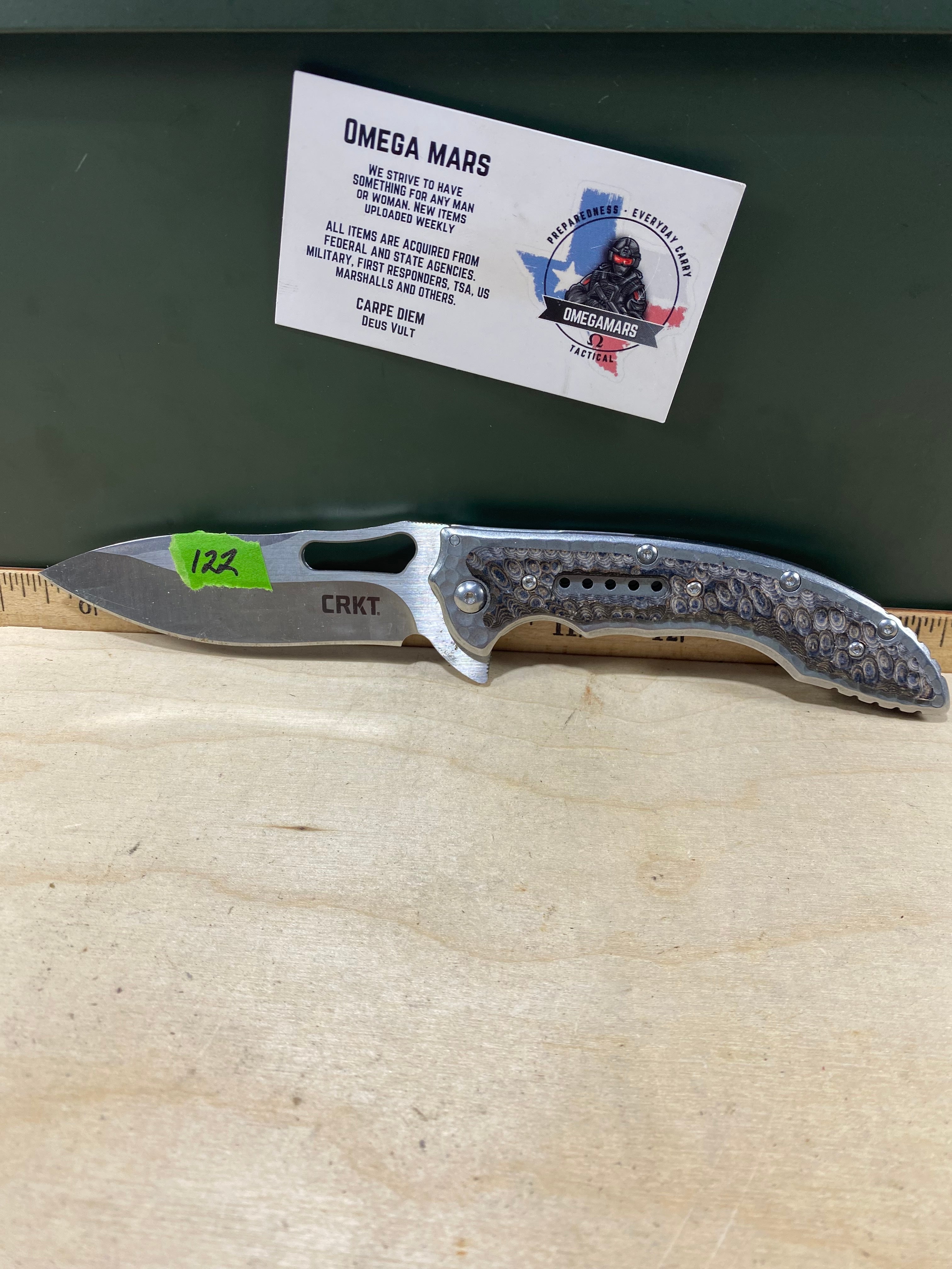 CRKT 5470 Fosil #122. Light usage