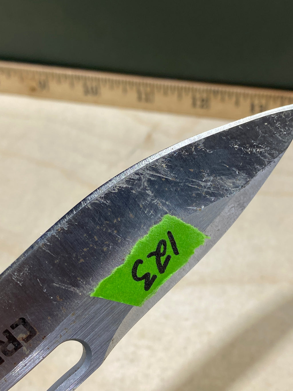 CRKT 5470 Fosil #123. Light usage. Dirty
