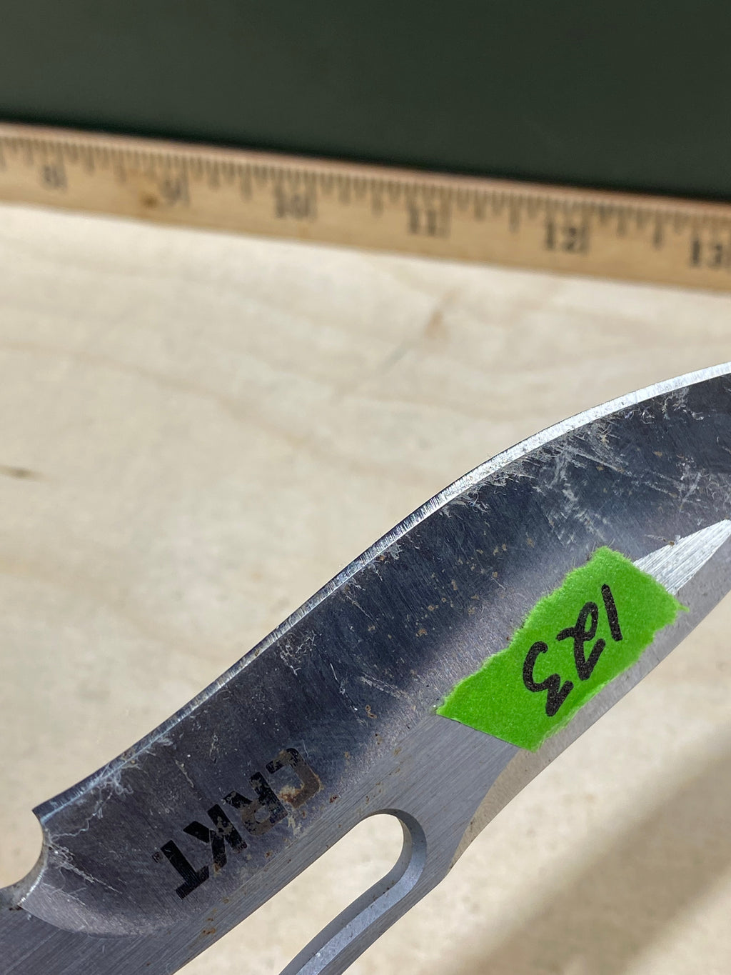 CRKT 5470 Fosil #123. Light usage. Dirty