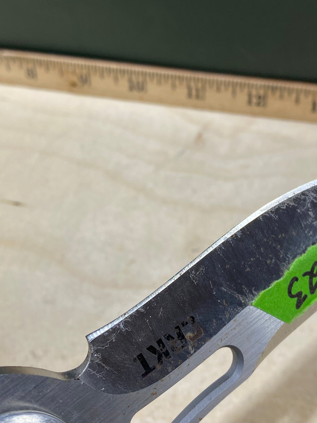 CRKT 5470 Fosil #123. Light usage. Dirty