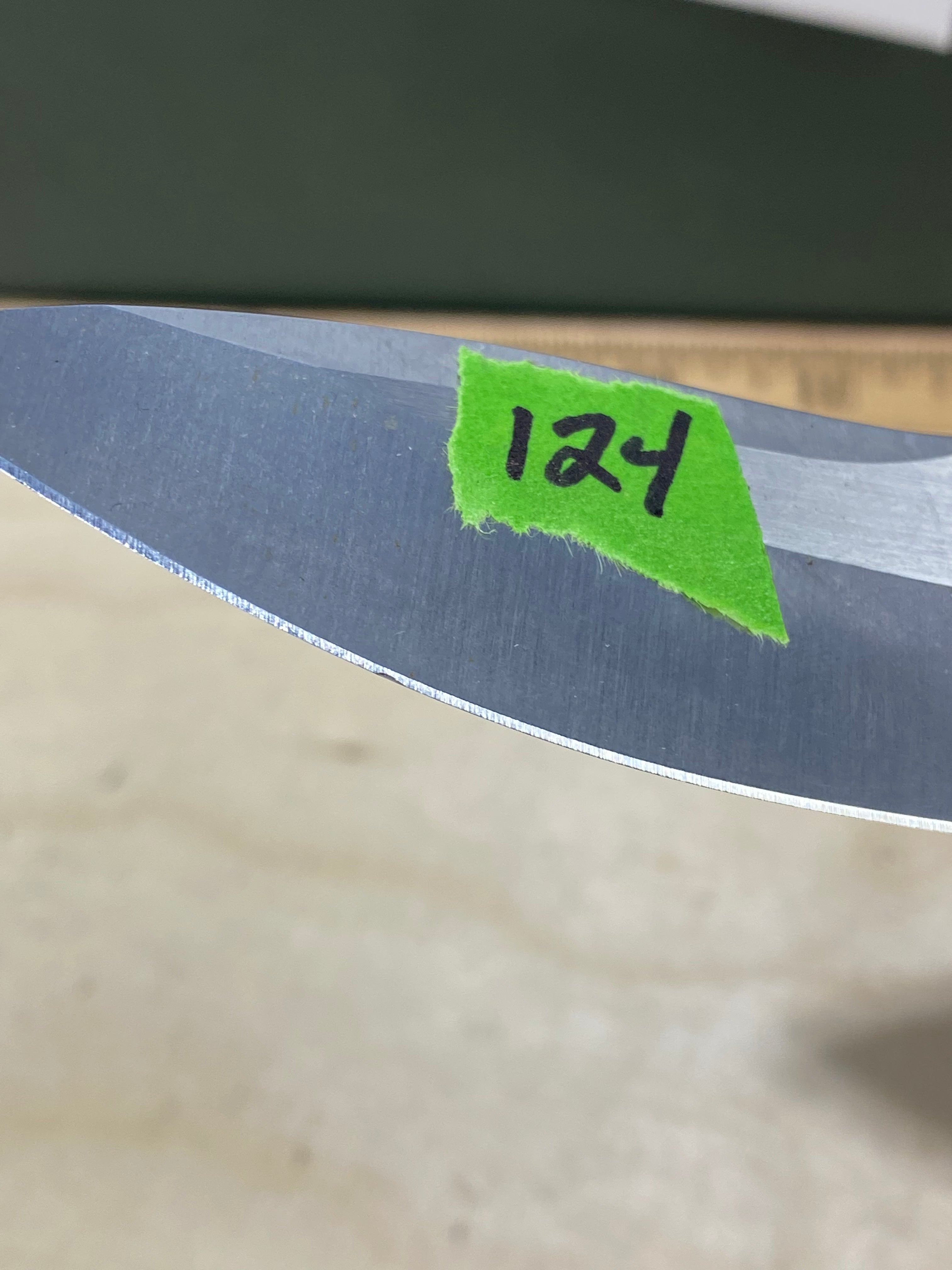 CRKT 5470 Fosil #124. Light usage. Chip on blade
