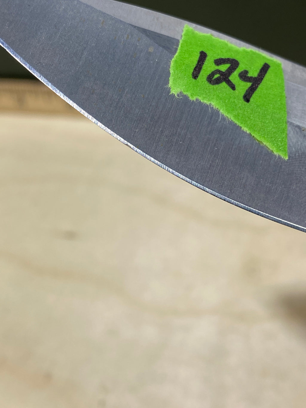 CRKT 5470 Fosil #124. Light usage. Chip on blade