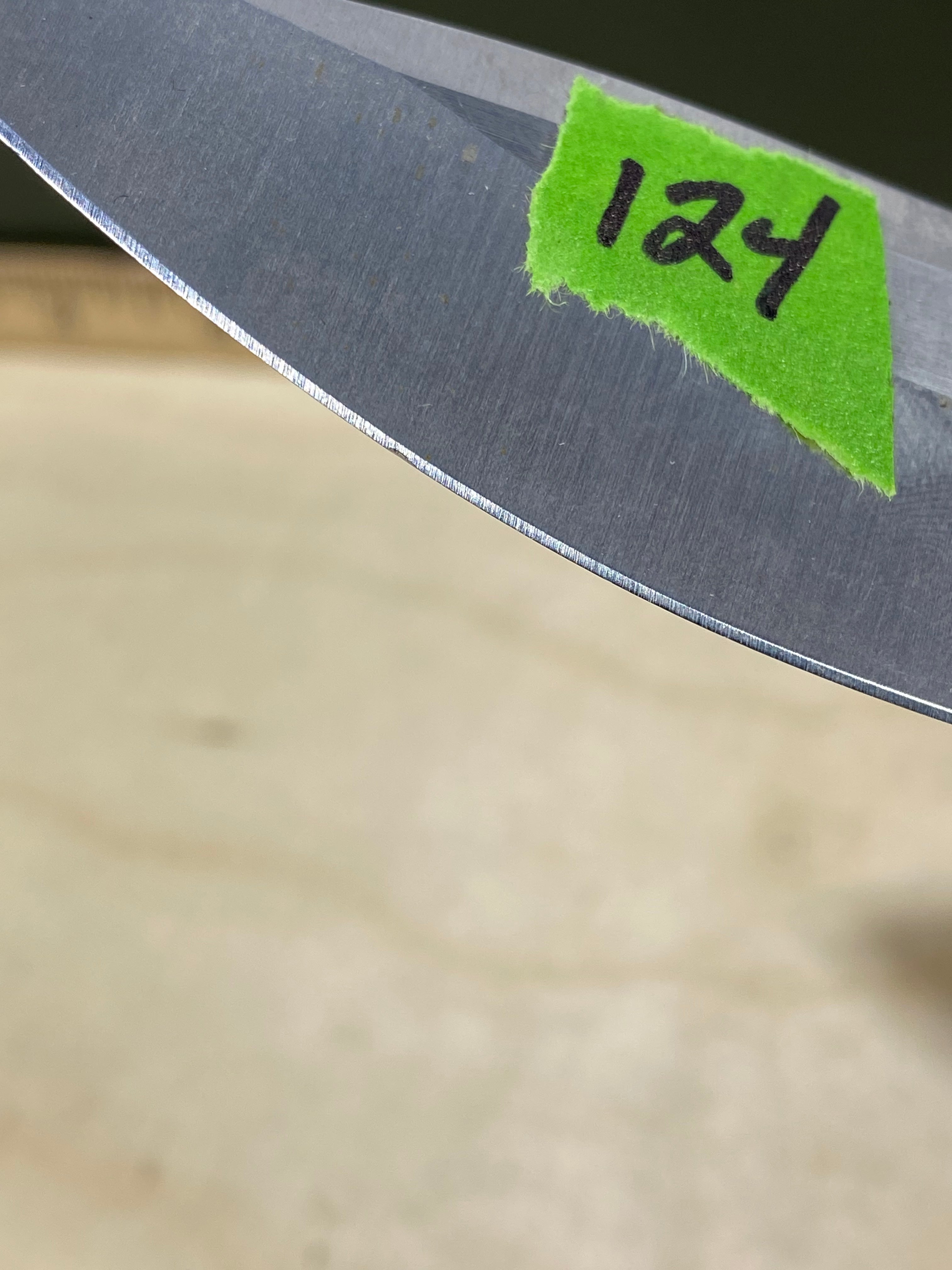 CRKT 5470 Fosil #124. Light usage. Chip on blade