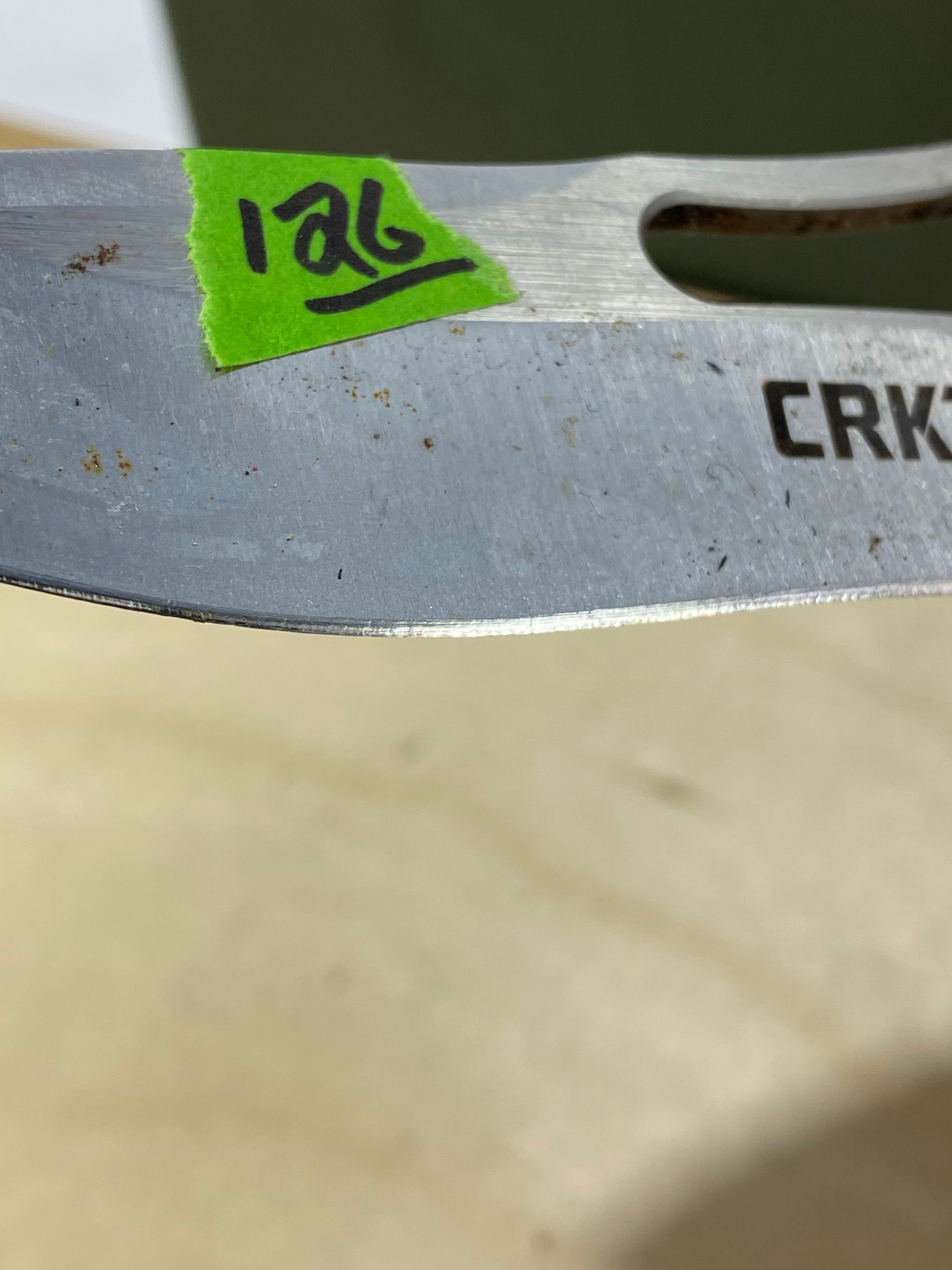 CRKT 5470 Fosil #126. Light usage. Missing pocket clip