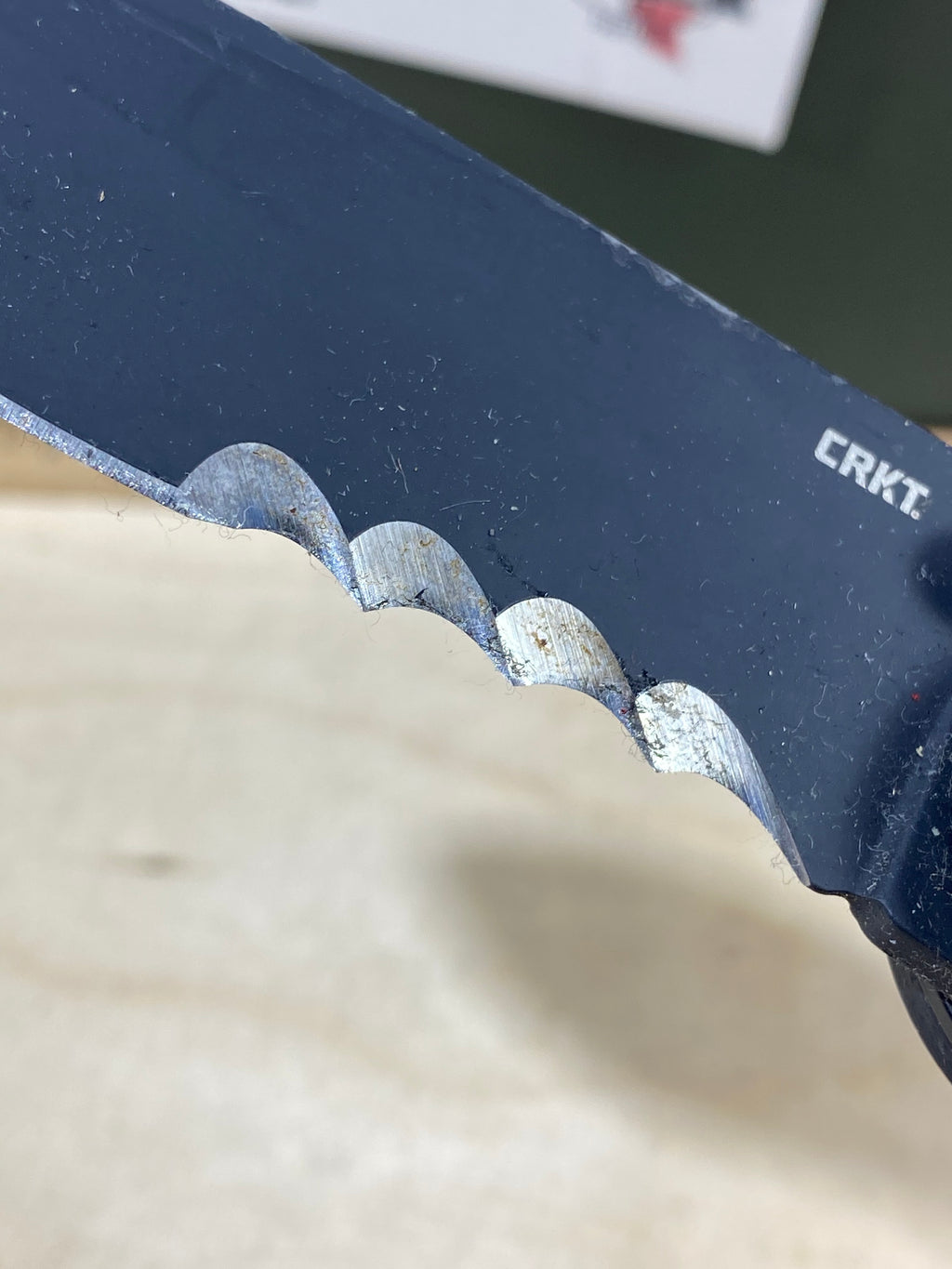 CRKT M21-14SFG Spear Point #128. Light usage