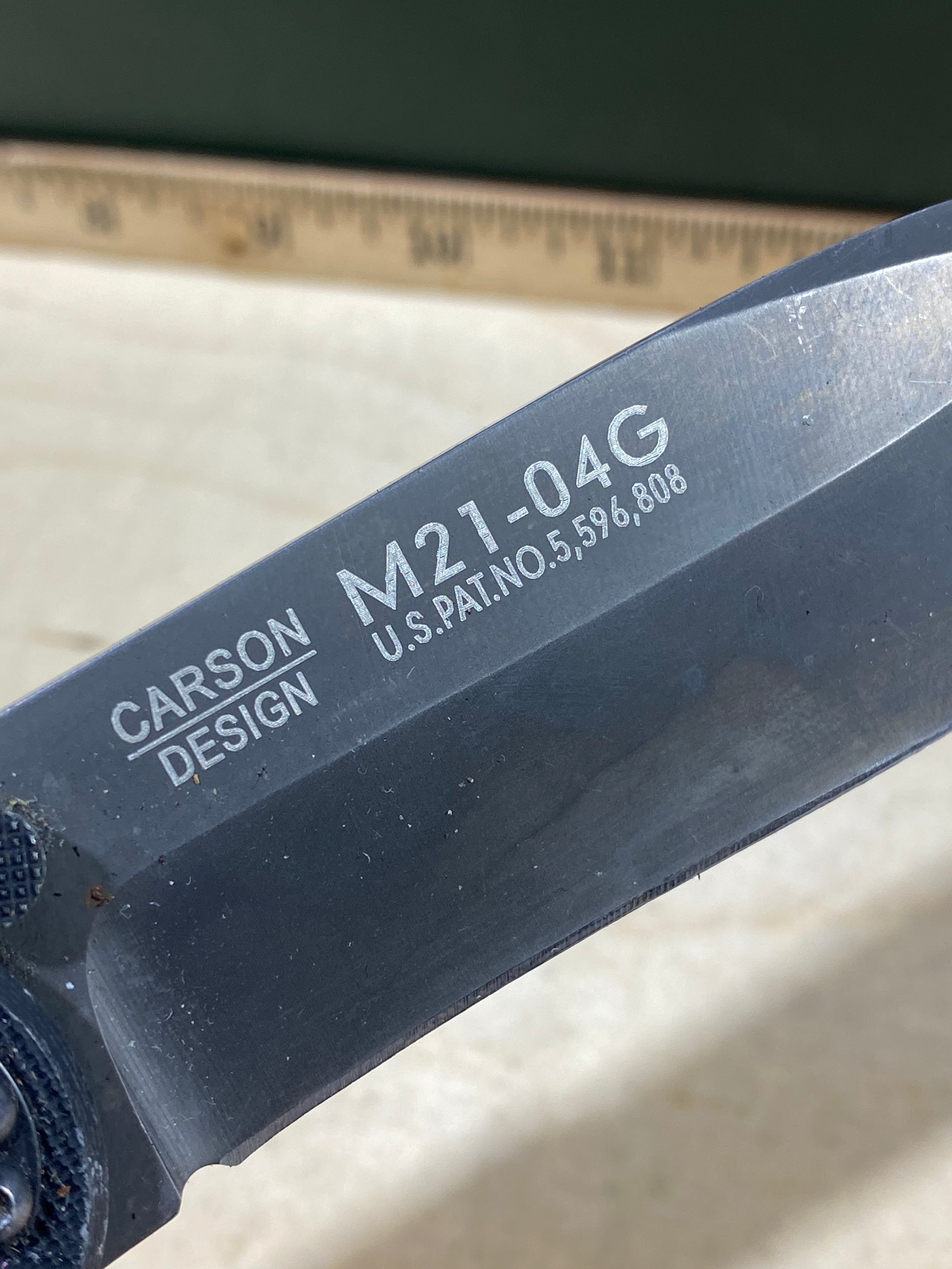 CRKT M21-04G #129. Light usage. Resharpened