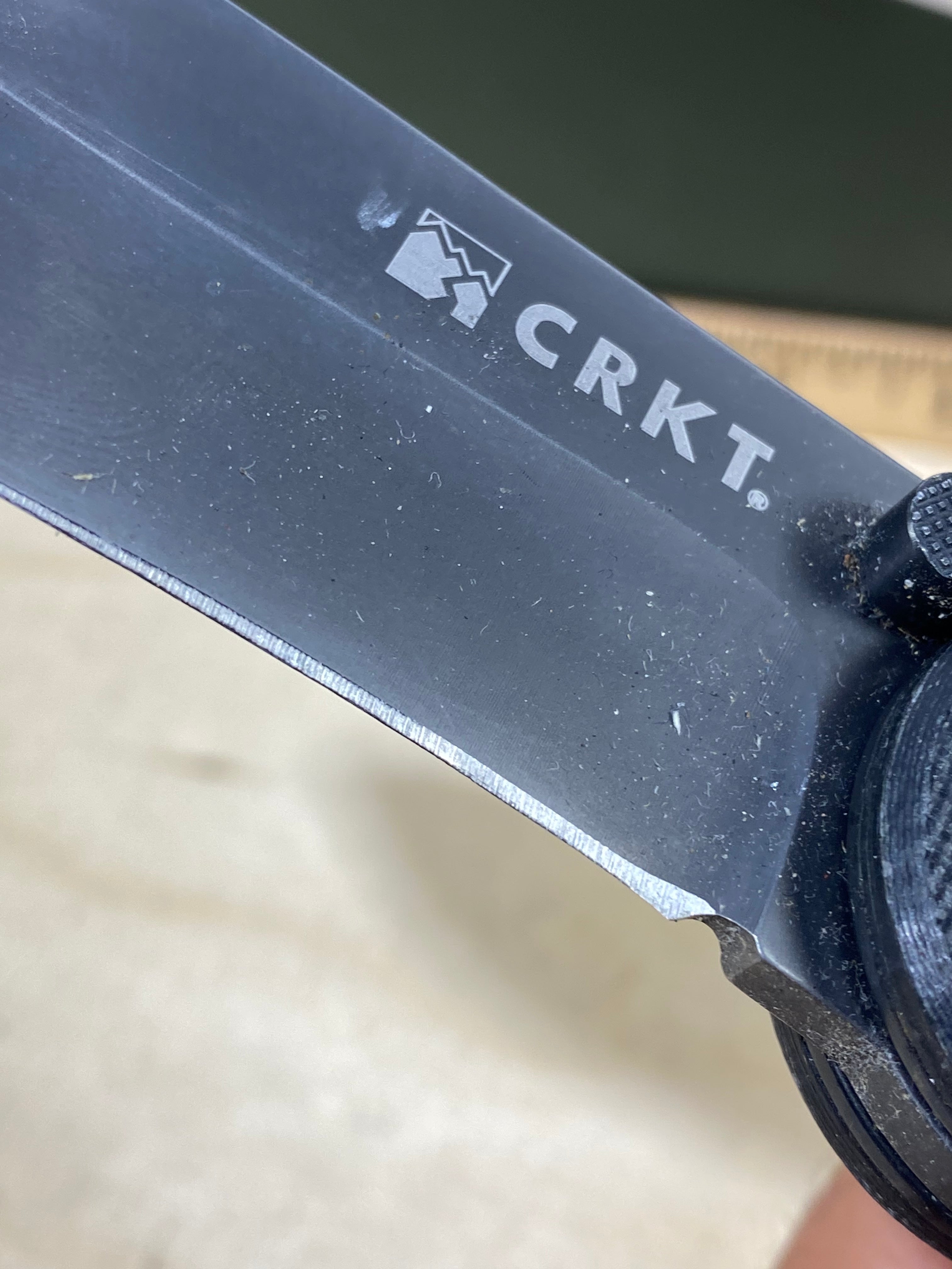 CRKT M21-04G #129. Light usage. Resharpened