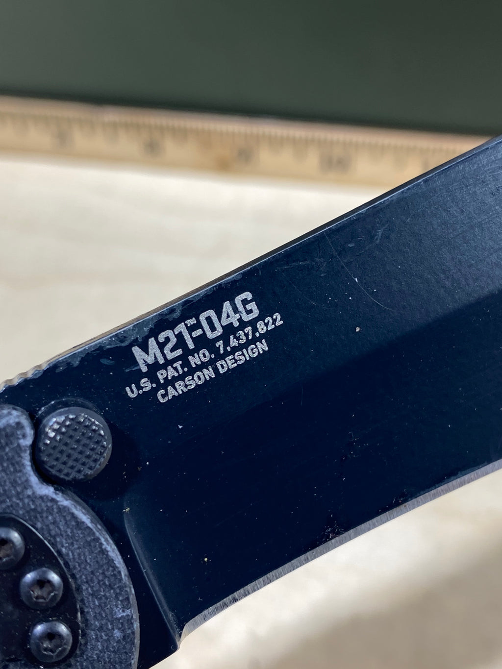 CRKT M21-04G #130. Light usage