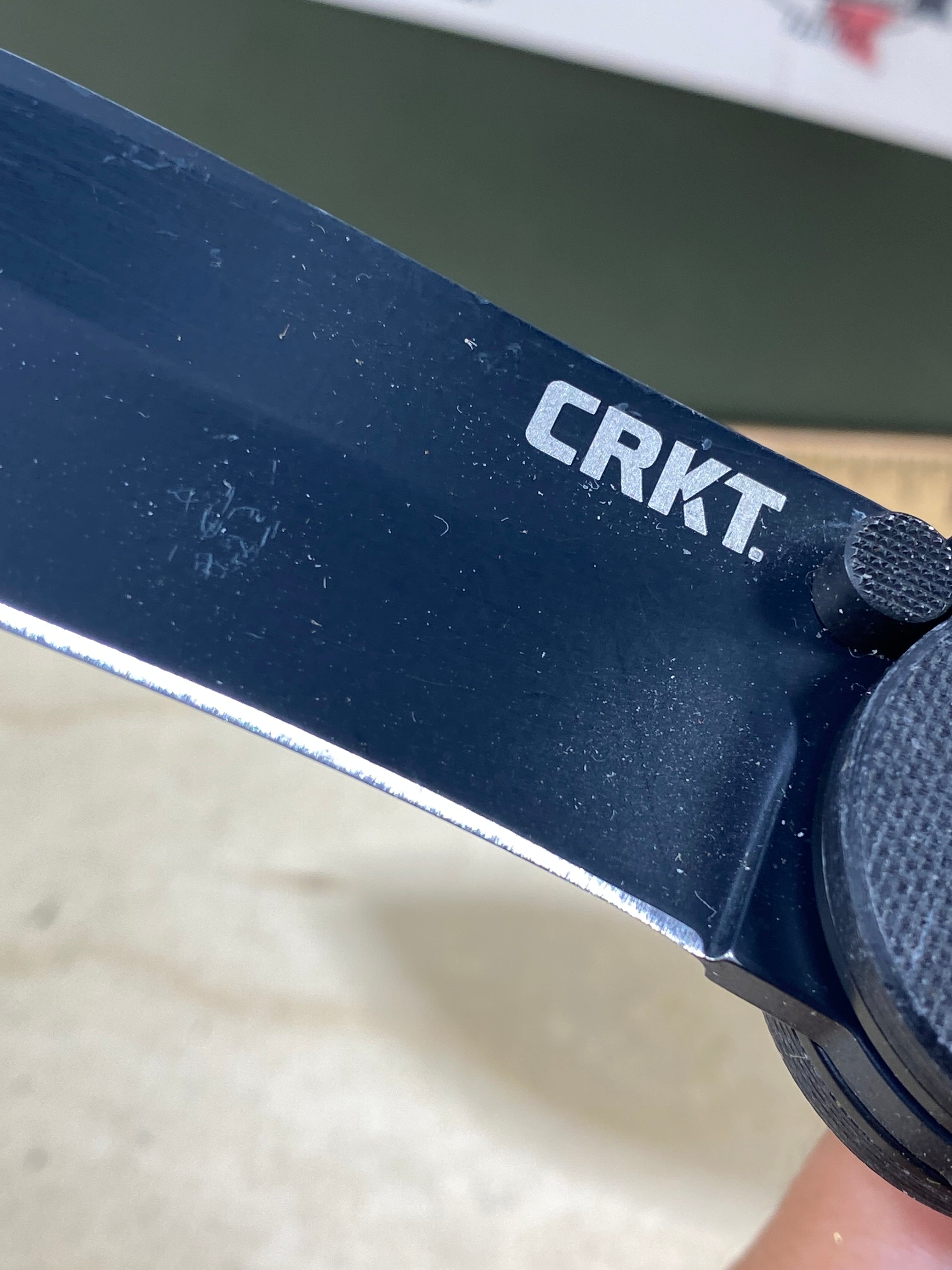 CRKT M21-04G #130. Light usage