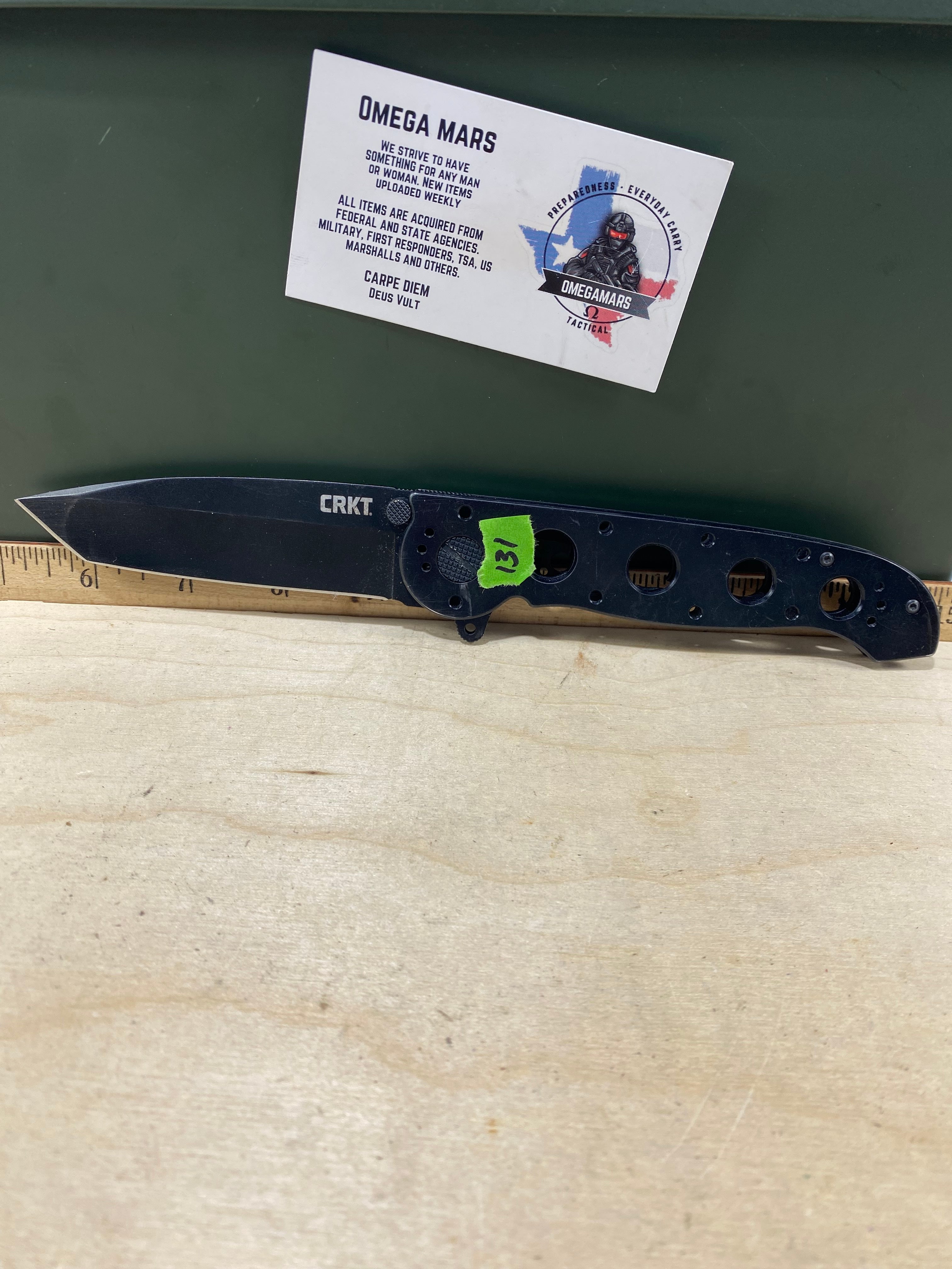 CRKT M16-04KS #131. Light usage