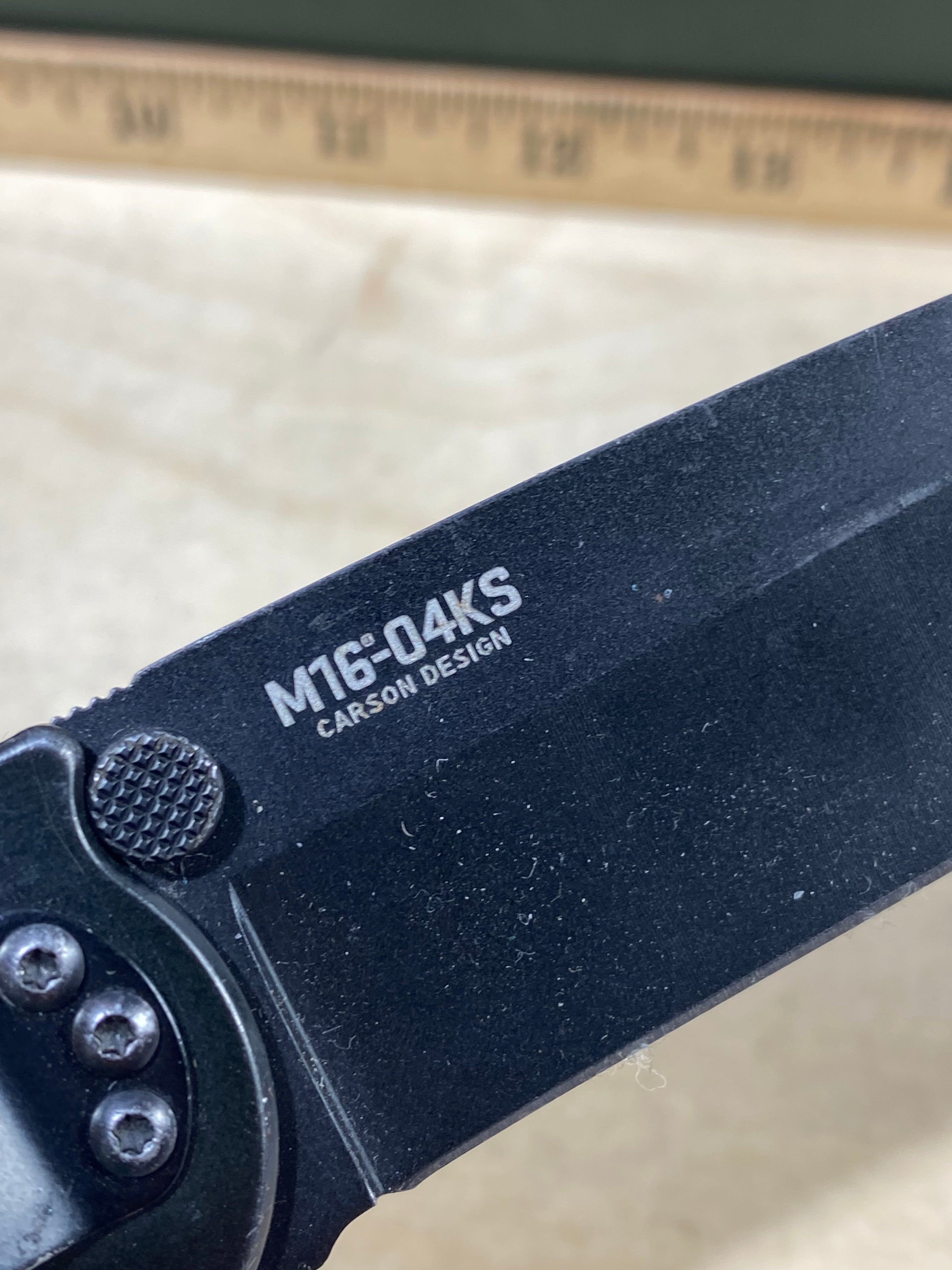 CRKT M16-04KS #131. Light usage