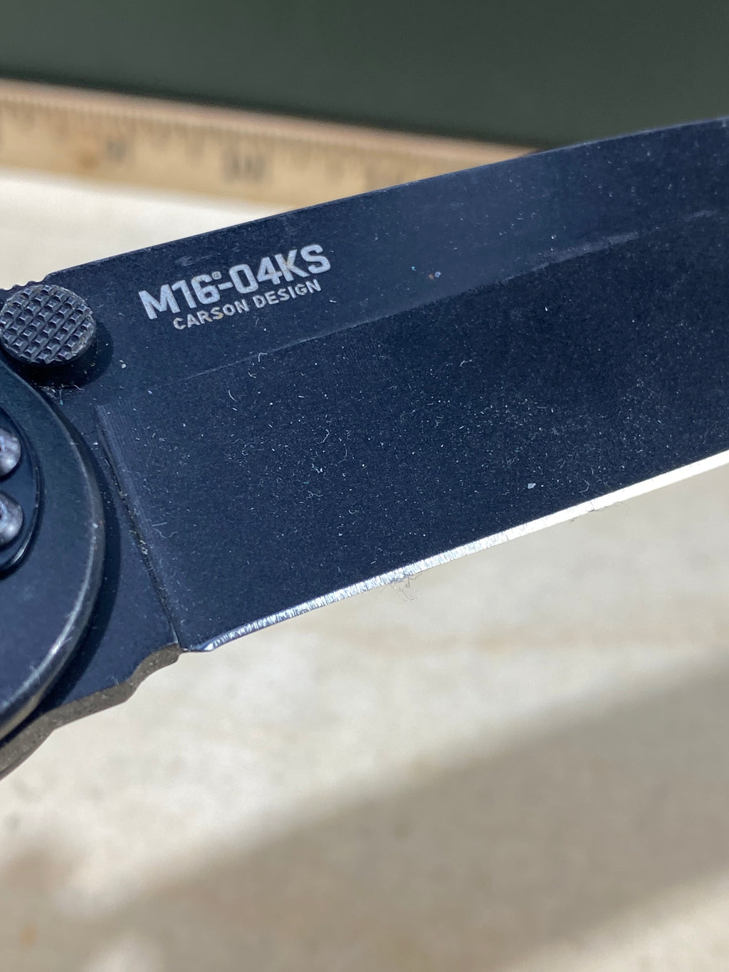 CRKT M16-04KS #131. Light usage