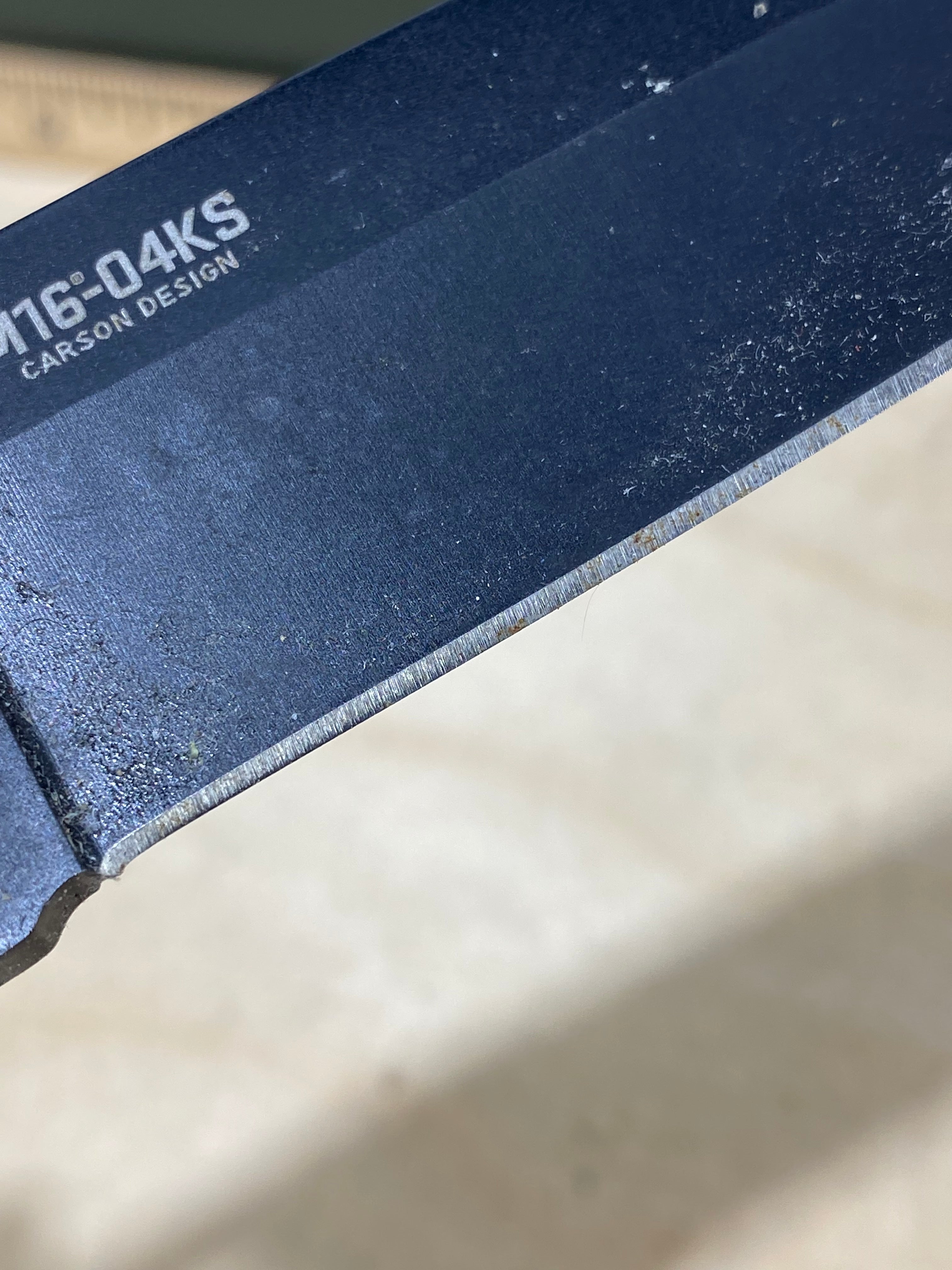 CRKT M16-04KS #132. Light usage. Dirty