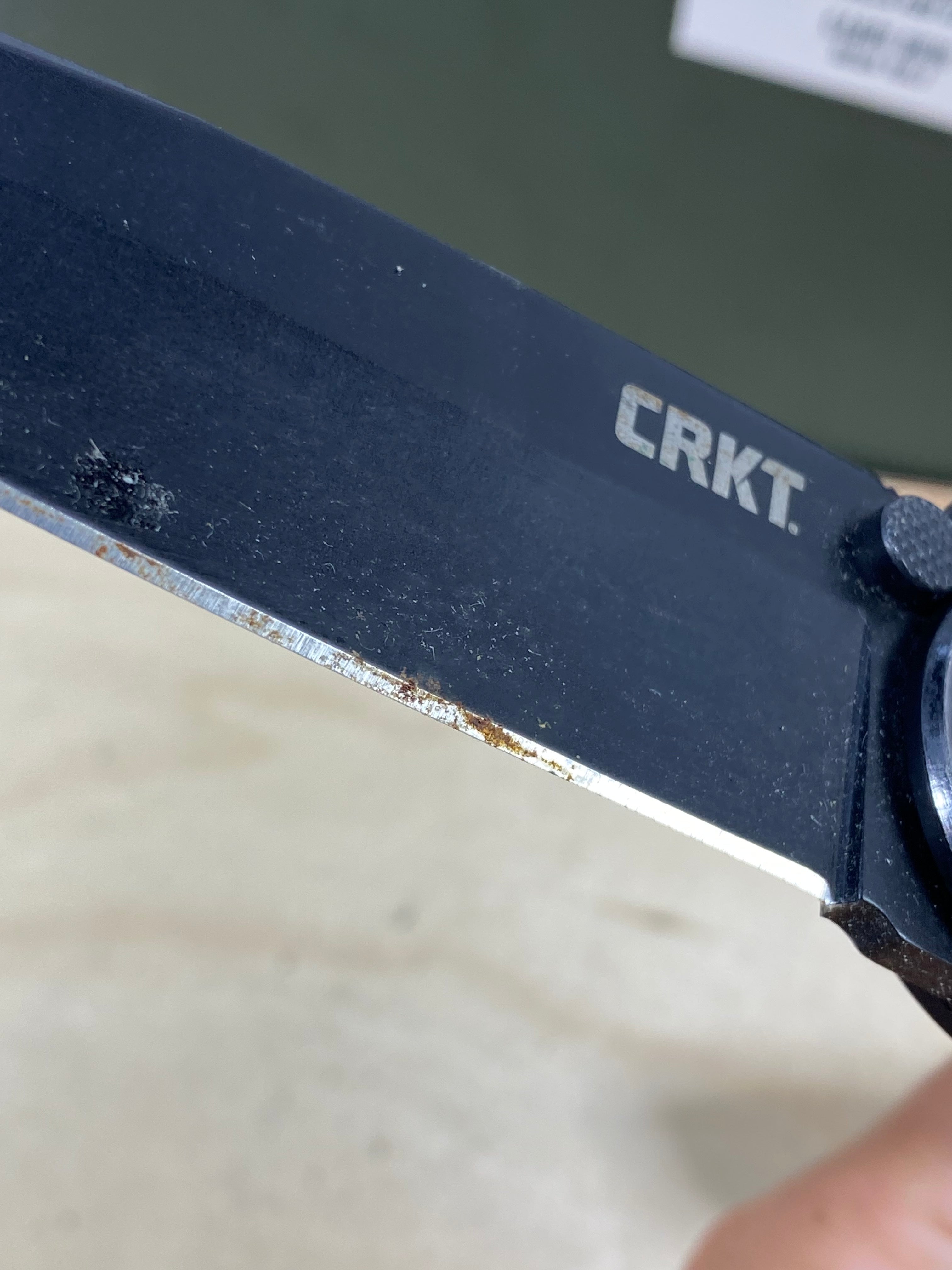 CRKT M16-04KS #132. Light usage. Dirty