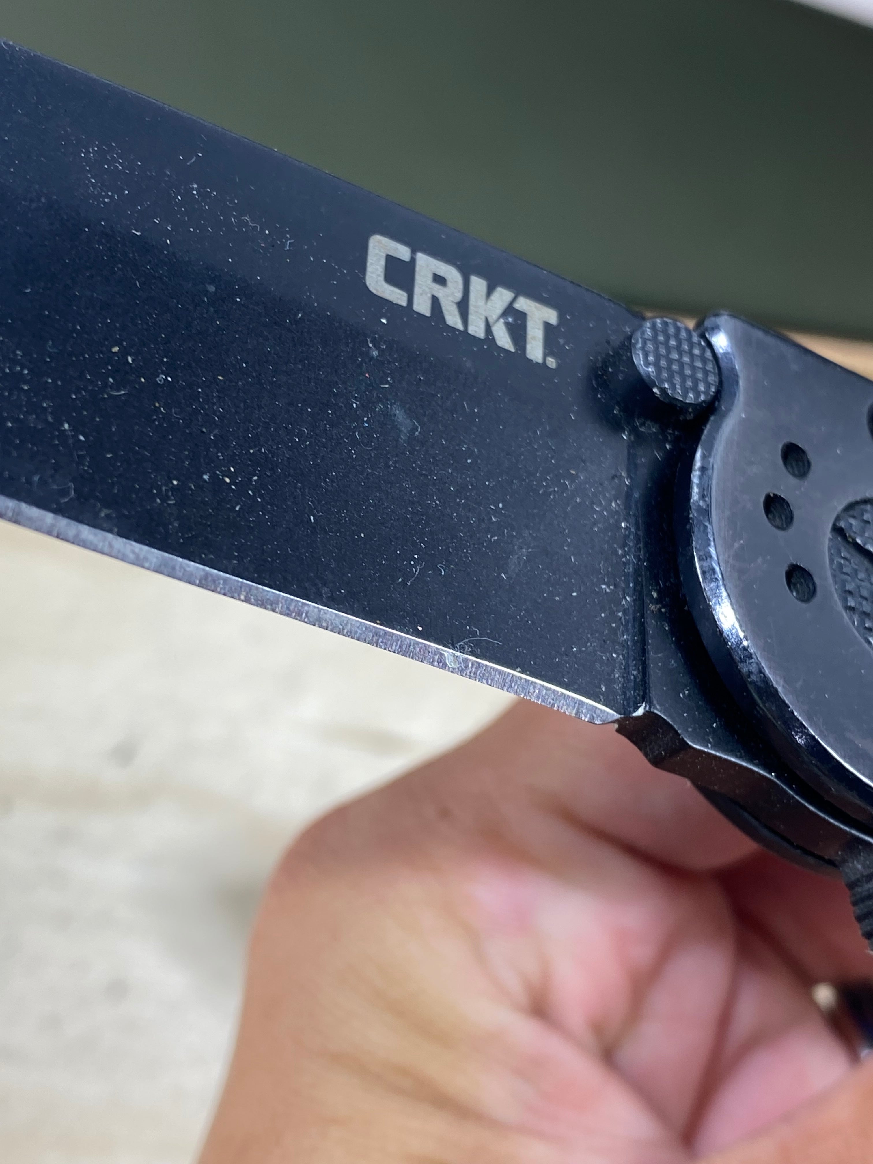CRKT M16-04KS #133. Light usage