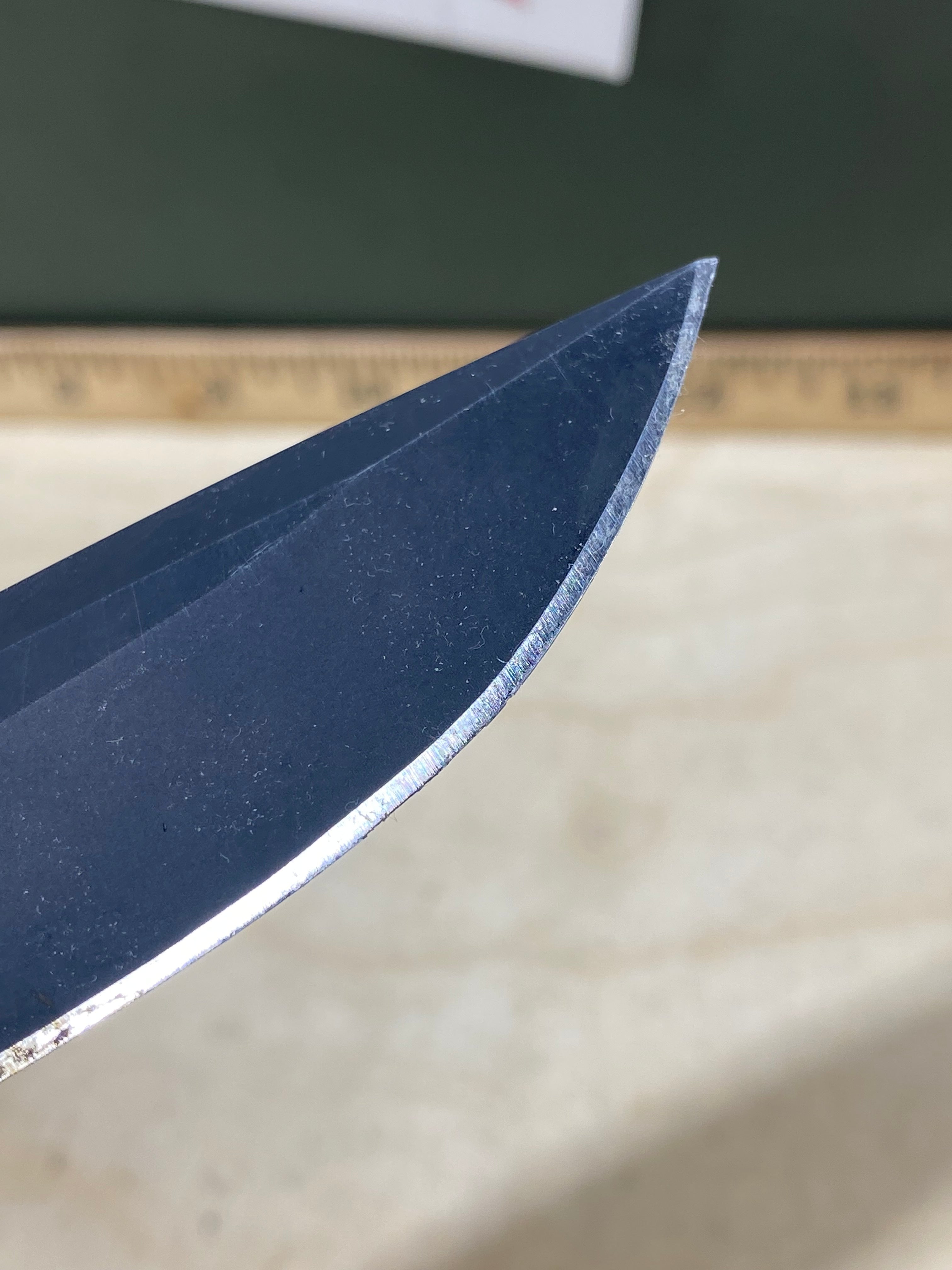 CRKT K470KKP #136. Light usage. Resharpened. Dirty.