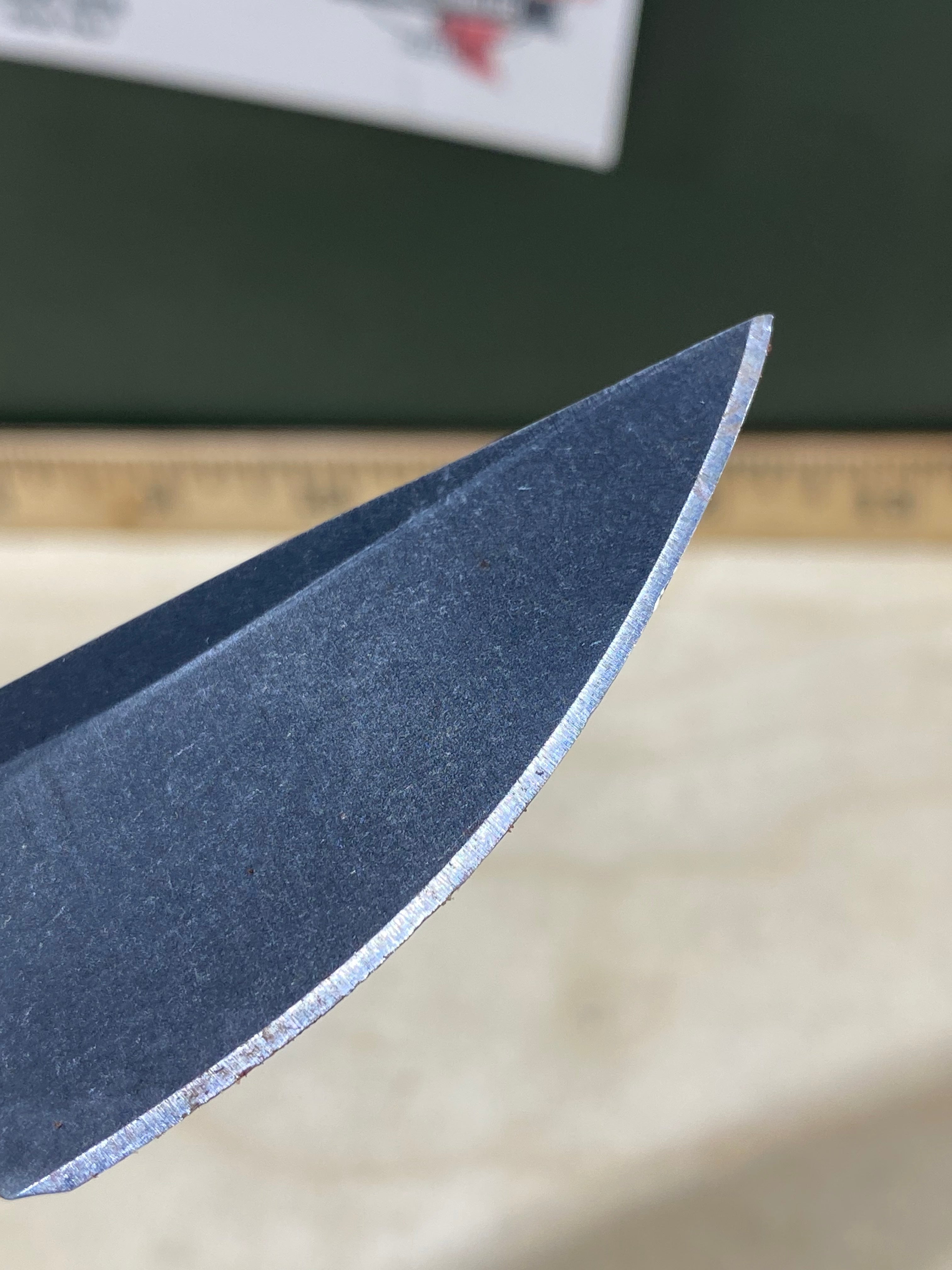 CRKT K800KKP Shenanigan Assisted #137. Light usage. Chip on blade
