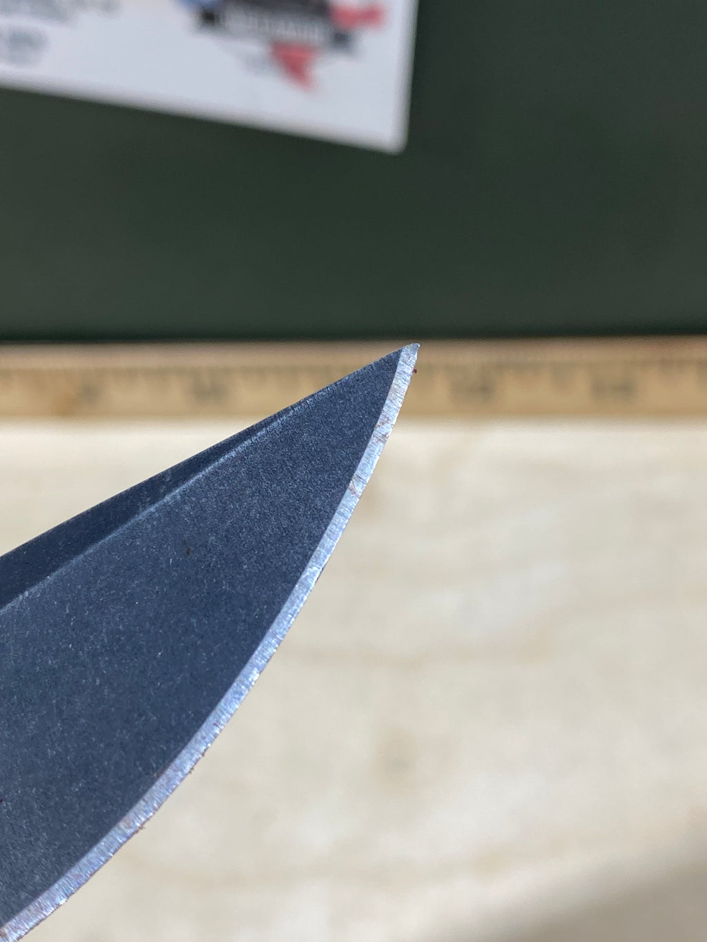 CRKT K800KKP Shenanigan Assisted #137. Light usage. Chip on blade