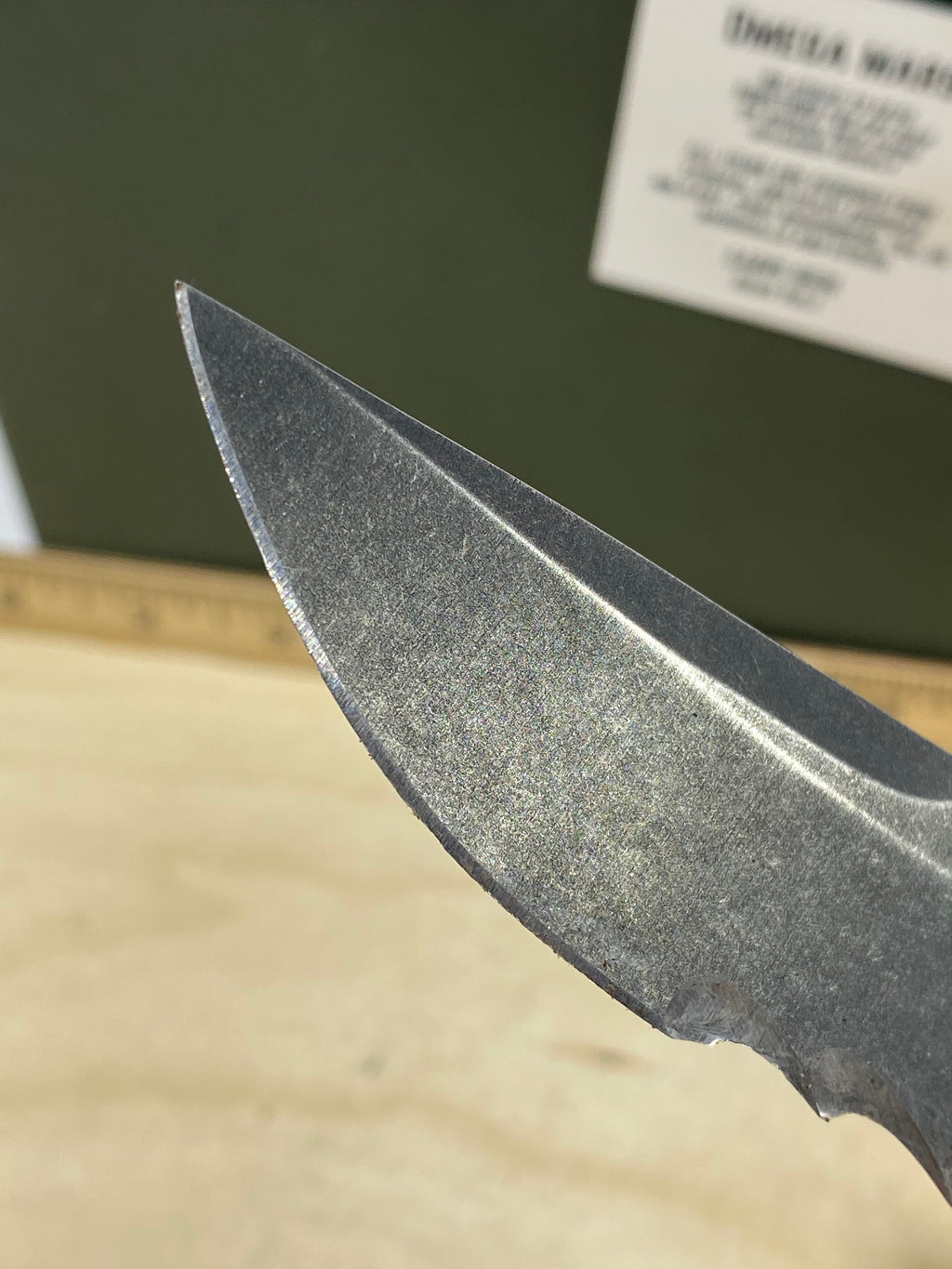 CRKT K800KKP Shenanigan Assisted #137. Light usage. Chip on blade