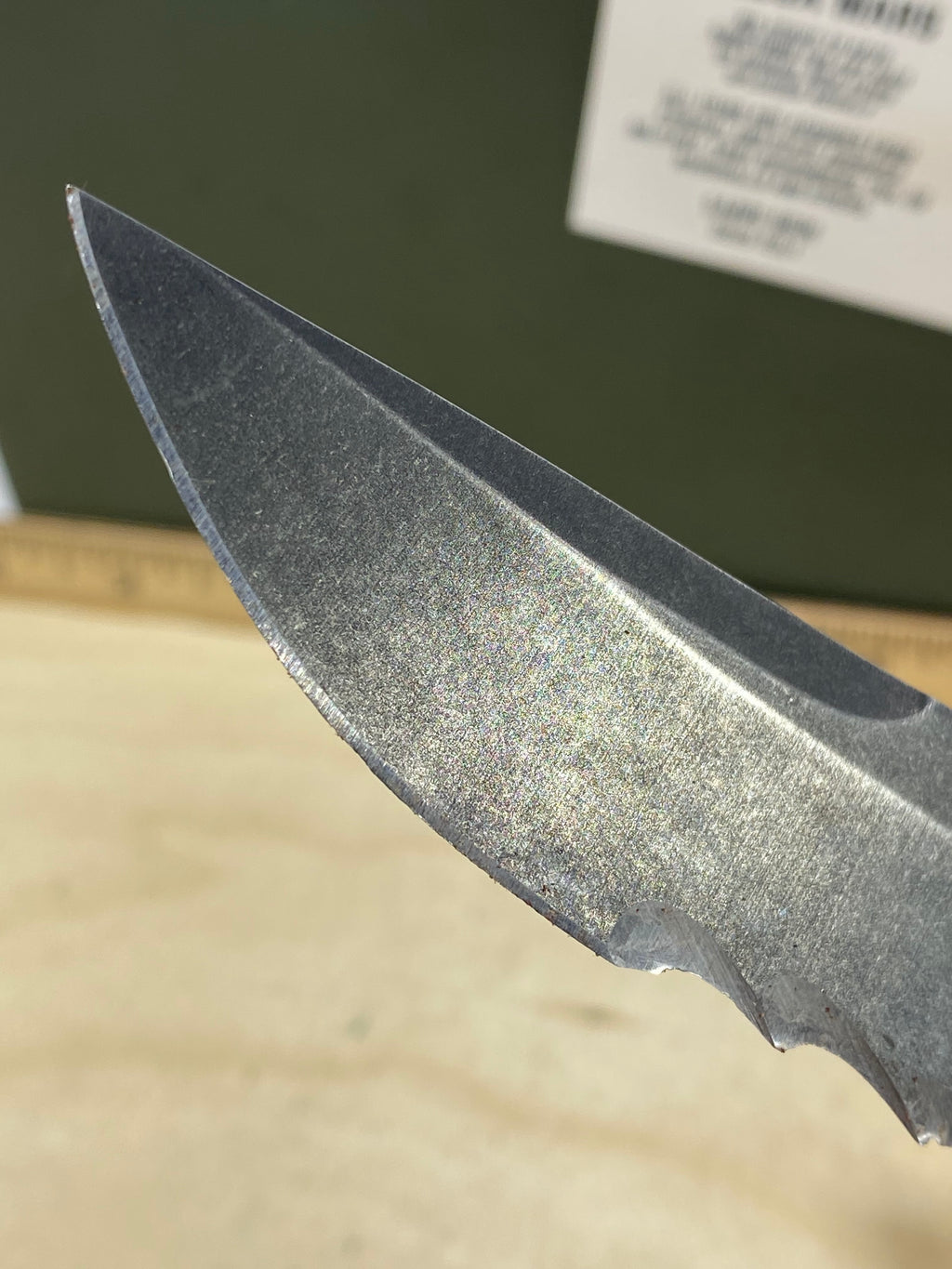 CRKT K800KKP Shenanigan Assisted #137. Light usage. Chip on blade