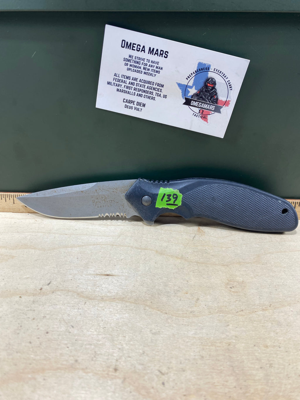CRKT K480KKS #139. Light usage. Dirty.
